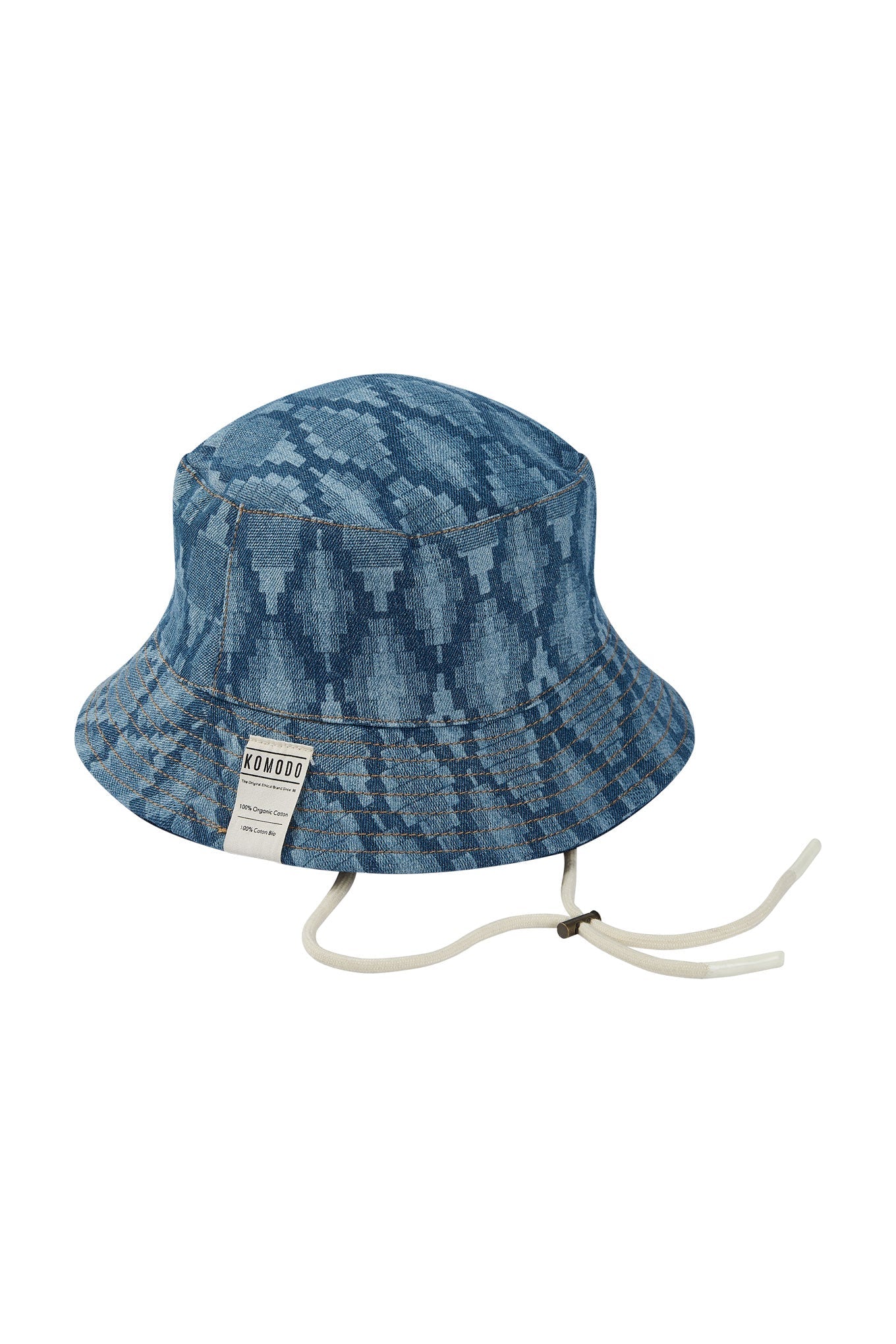 Hat - PETAL Reversable Organic Denim Bucket Hat