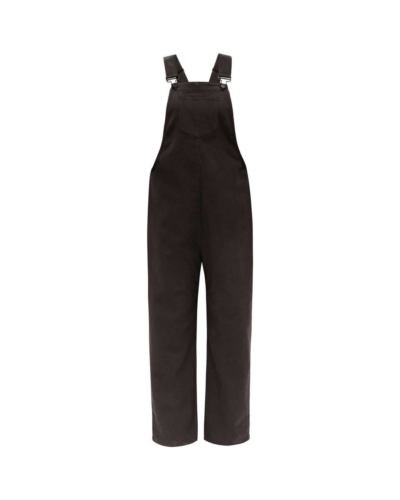 Jumpsuit - JOY - Organic Cotton Dungarees Black