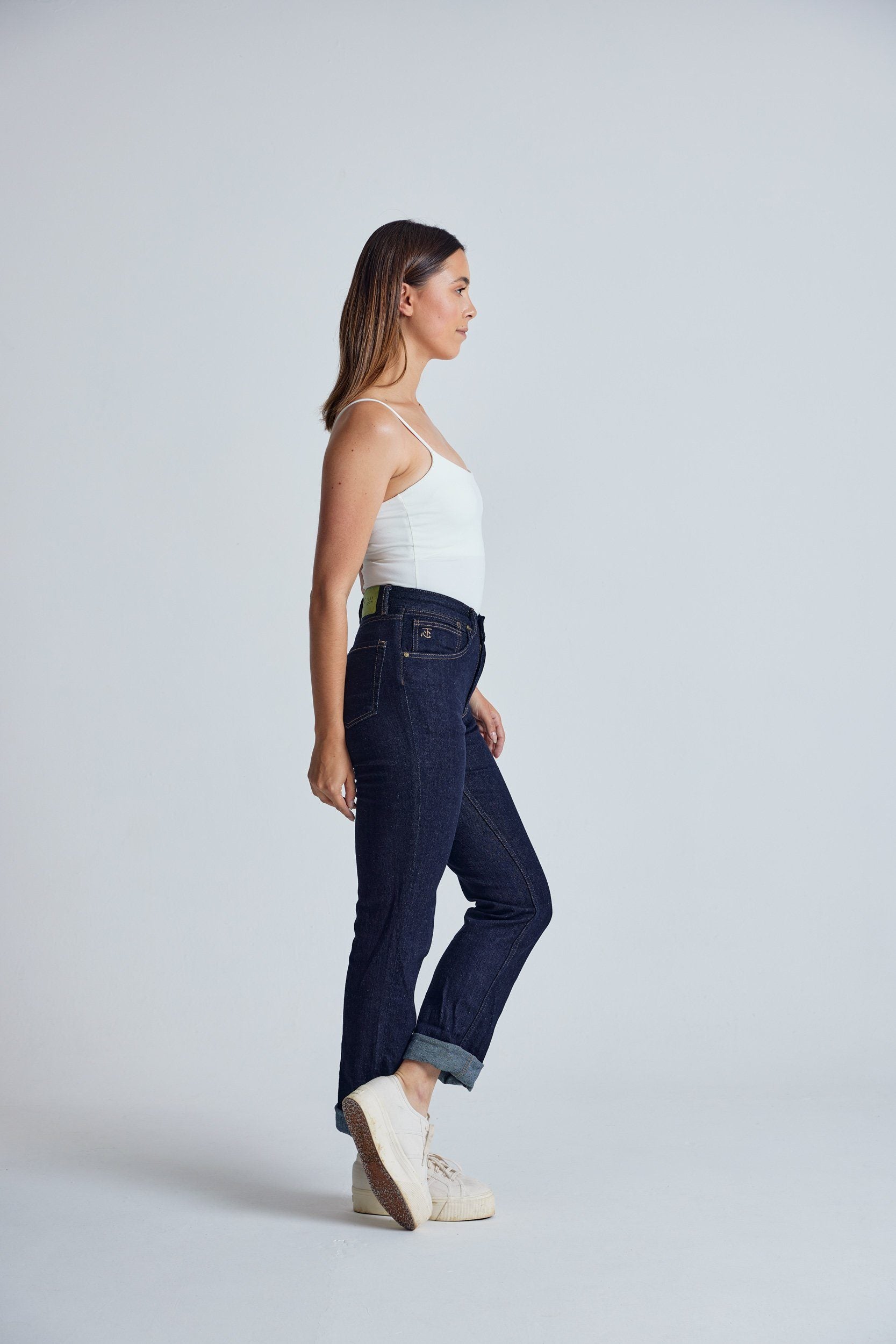 Trousers - FRIDA Rinse - Organic Cotton Jeans By Flax & Loom