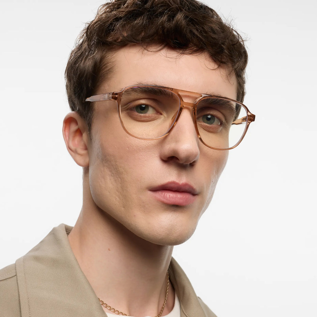 BRAD - blue light glasses by BARNER - Rose