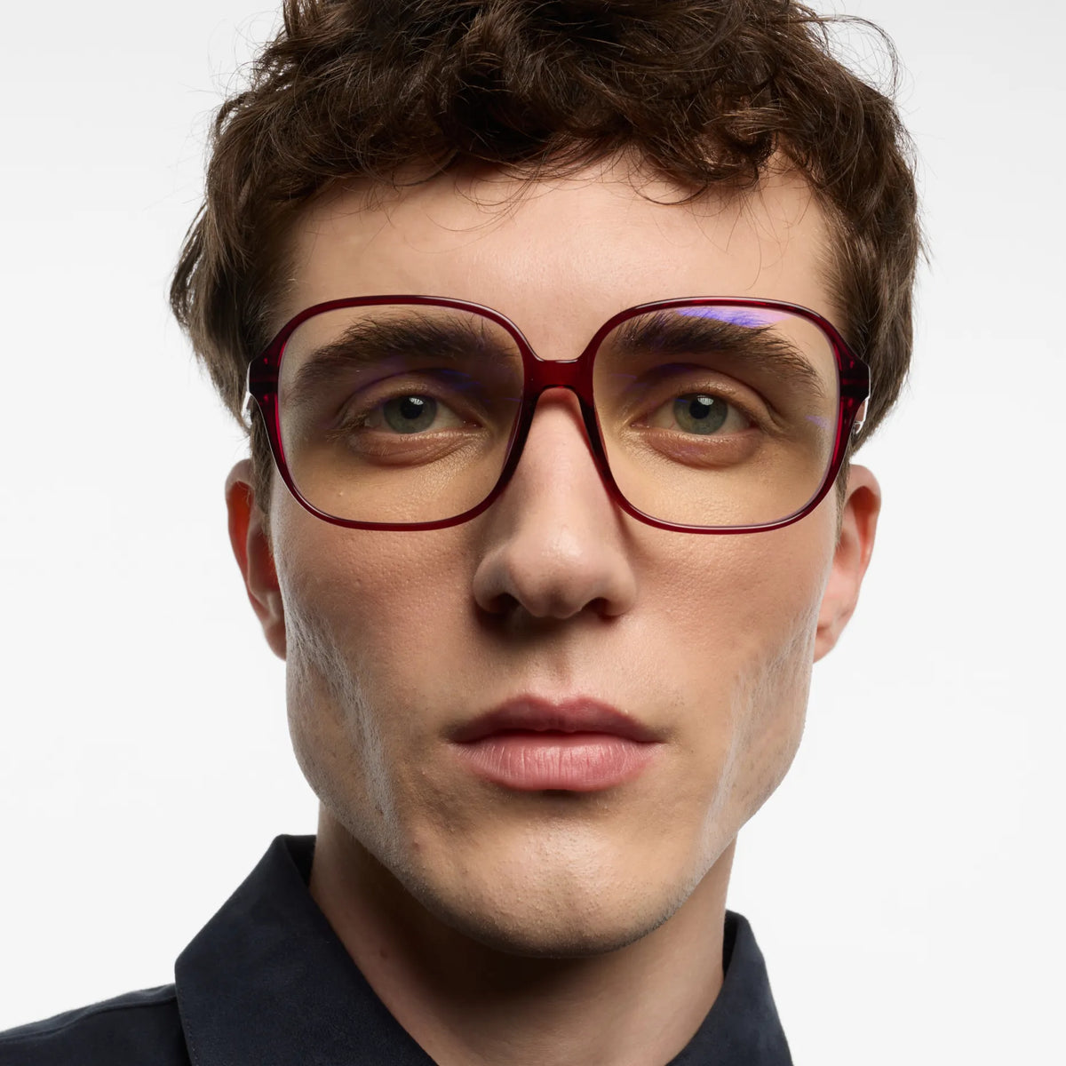 PASCAL - blue light glasses by BARNER - Cherry Lacquer