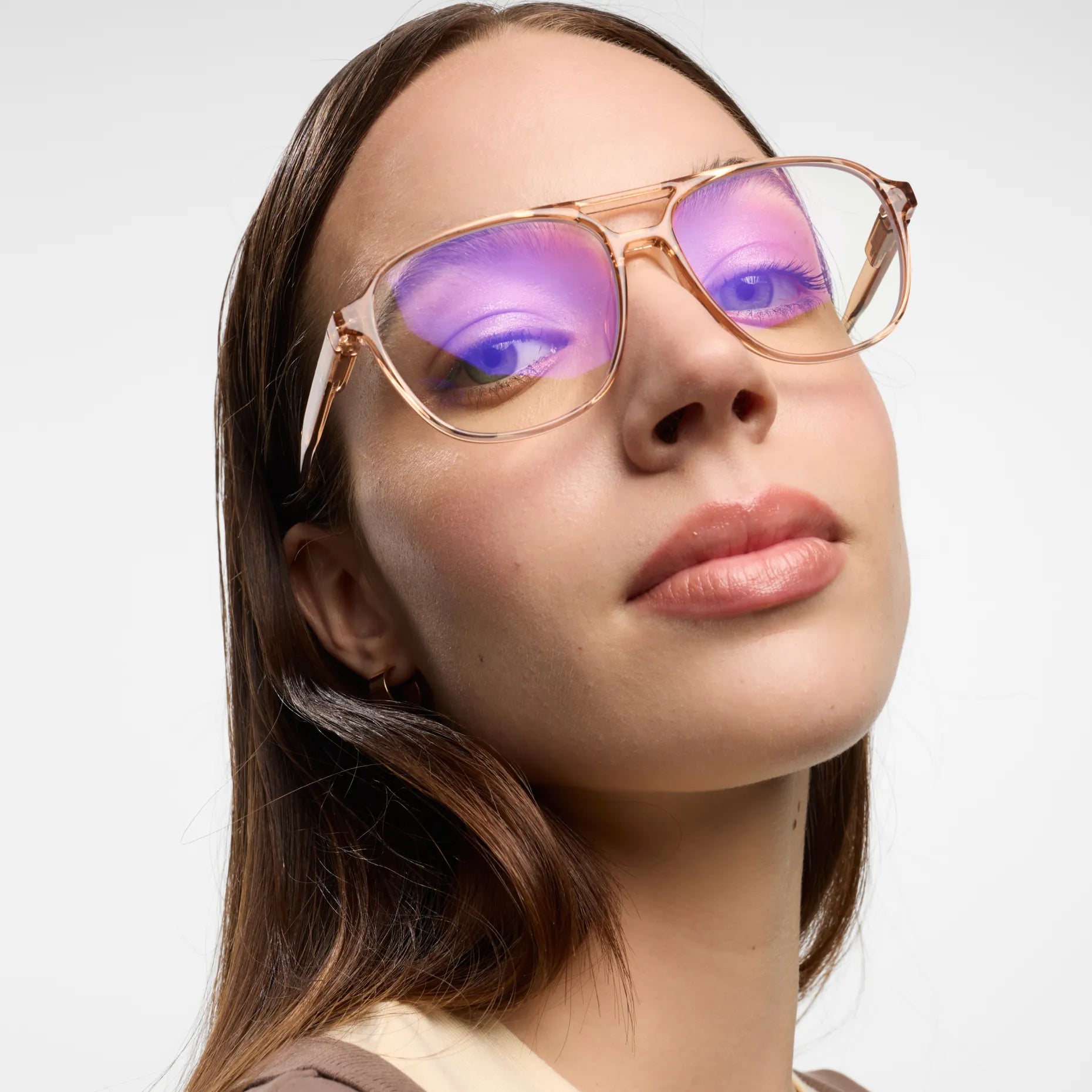 BRAD - blue light glasses by BARNER - Rose