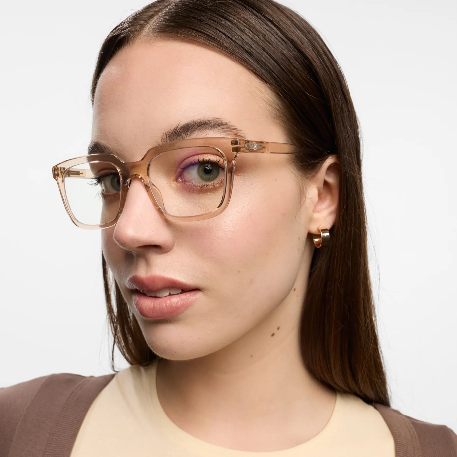 HOLLY - blue light glasses by BARNER - Pink Quartz