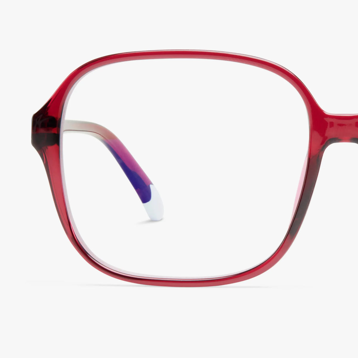 PASCAL - blue light glasses by BARNER - Cherry Lacquer
