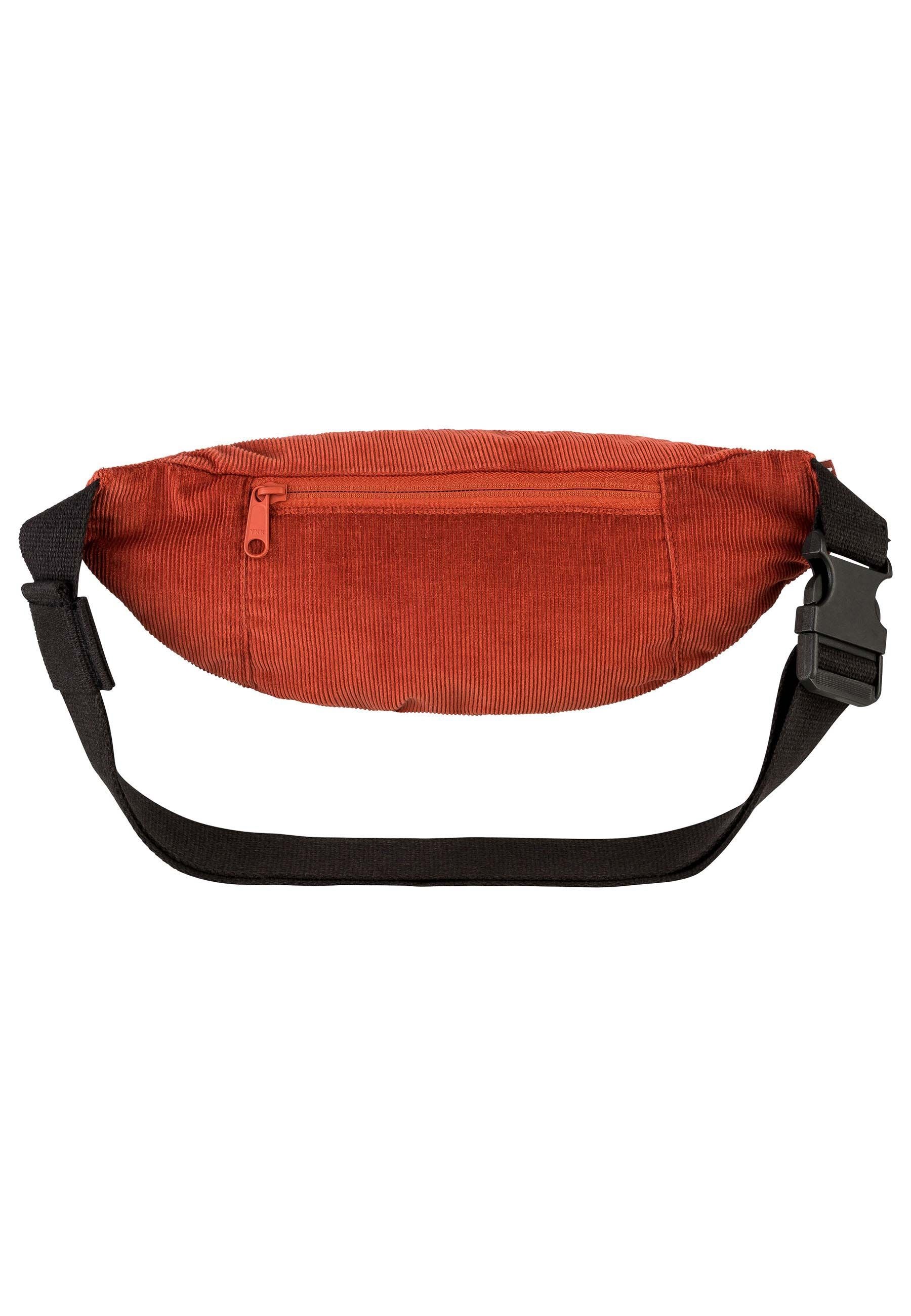 BHAVIN Corduroy Hip Bag by MELA - Brick