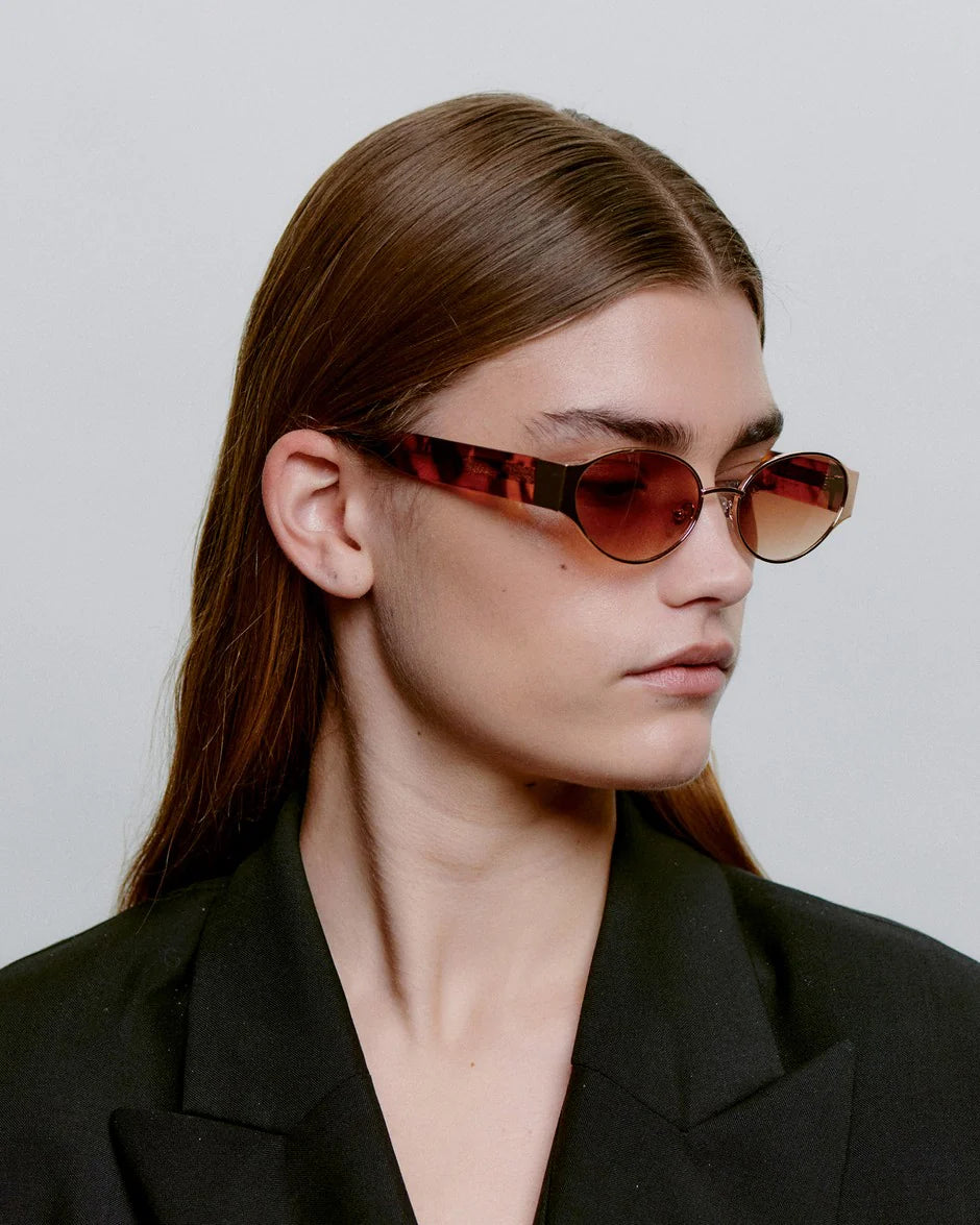BELLA - Rosegold Havana Sunglasses by A.Kjaerbede