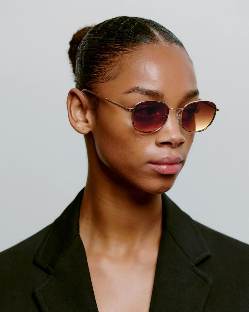 HELLO - Rosegold Sunglasses by A.Kjaerbede