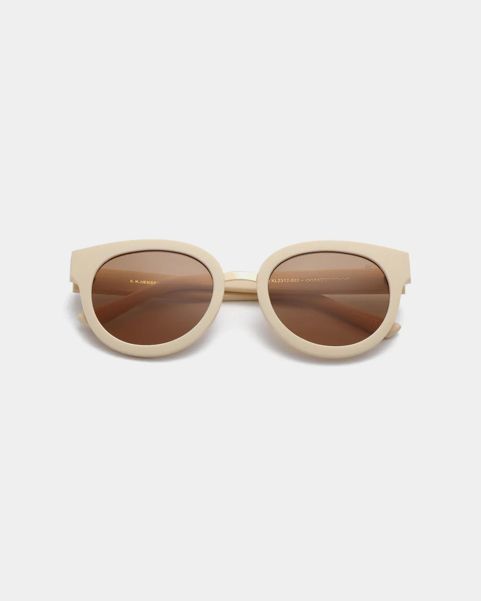 JOLIE - Cream Sunglasses by A.Kjaerbede