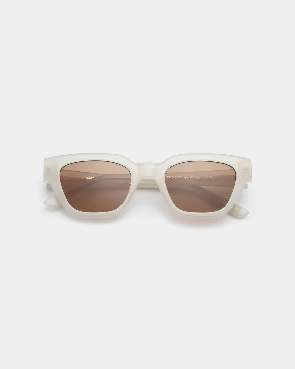 KAWS - Cream Bone Sunglasses by A.Kjaerbede