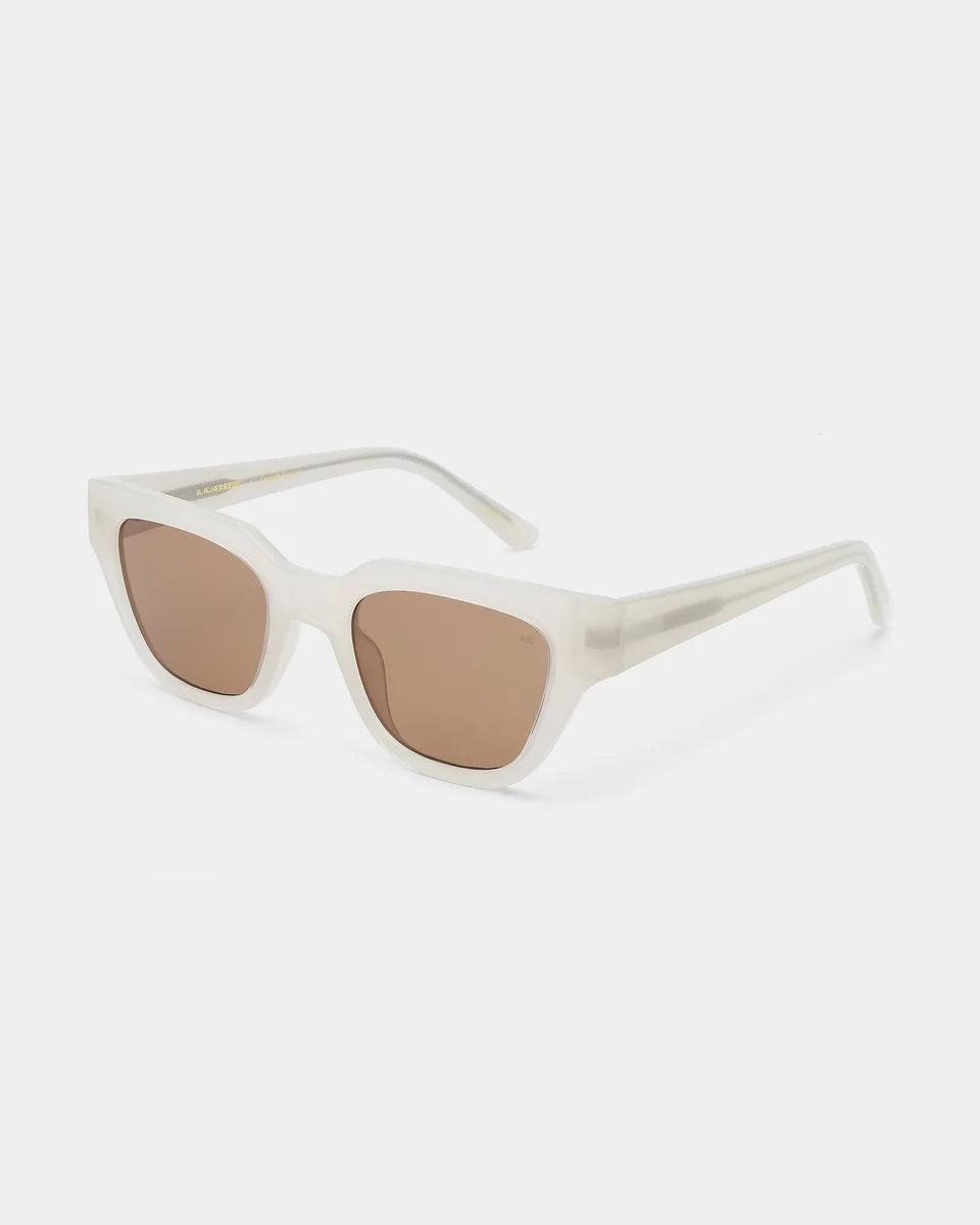 KAWS - Cream Bone Sunglasses by A.Kjaerbede