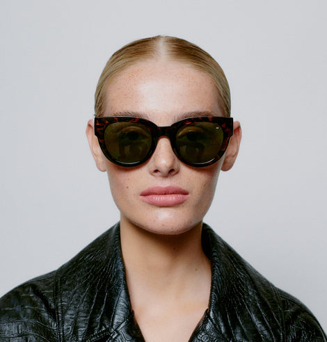 LILLY - Demi Tortoise Sunglasses by A.Kjaerbede