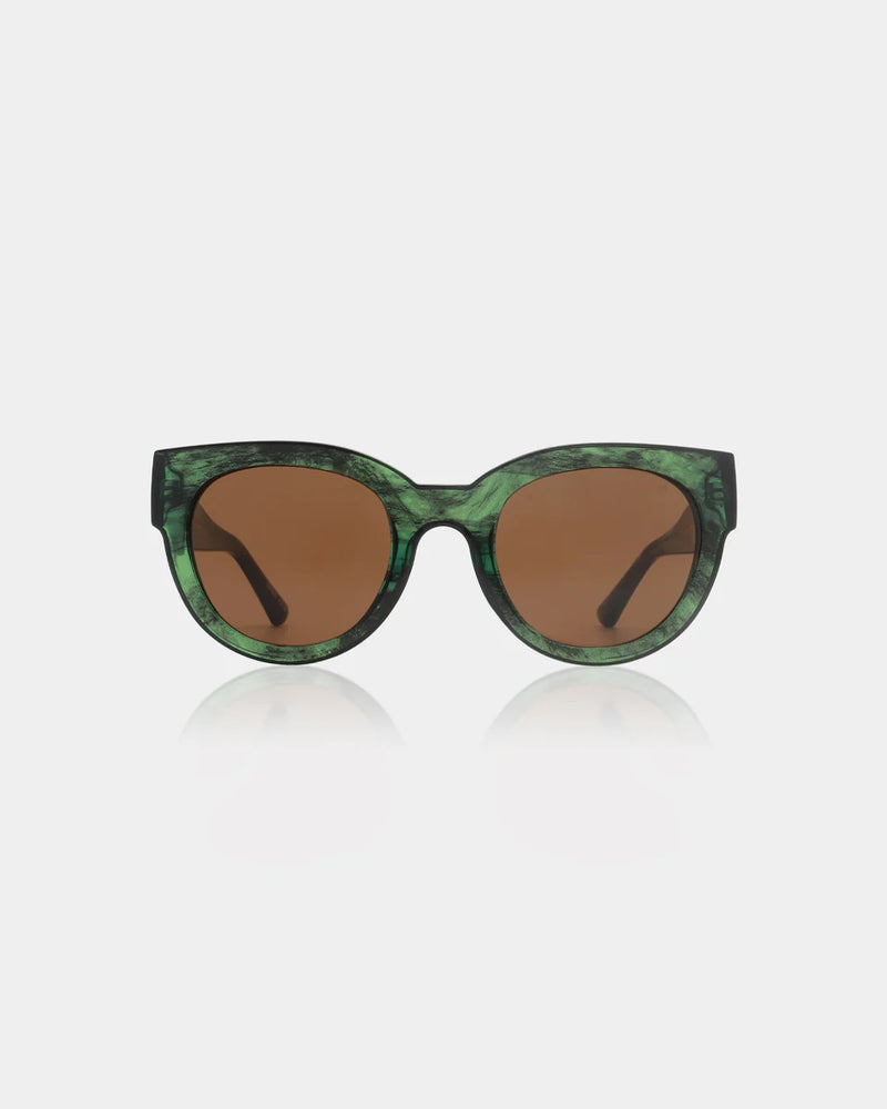 LILLY - Green Marble Transparent by A.Kjaerbede
