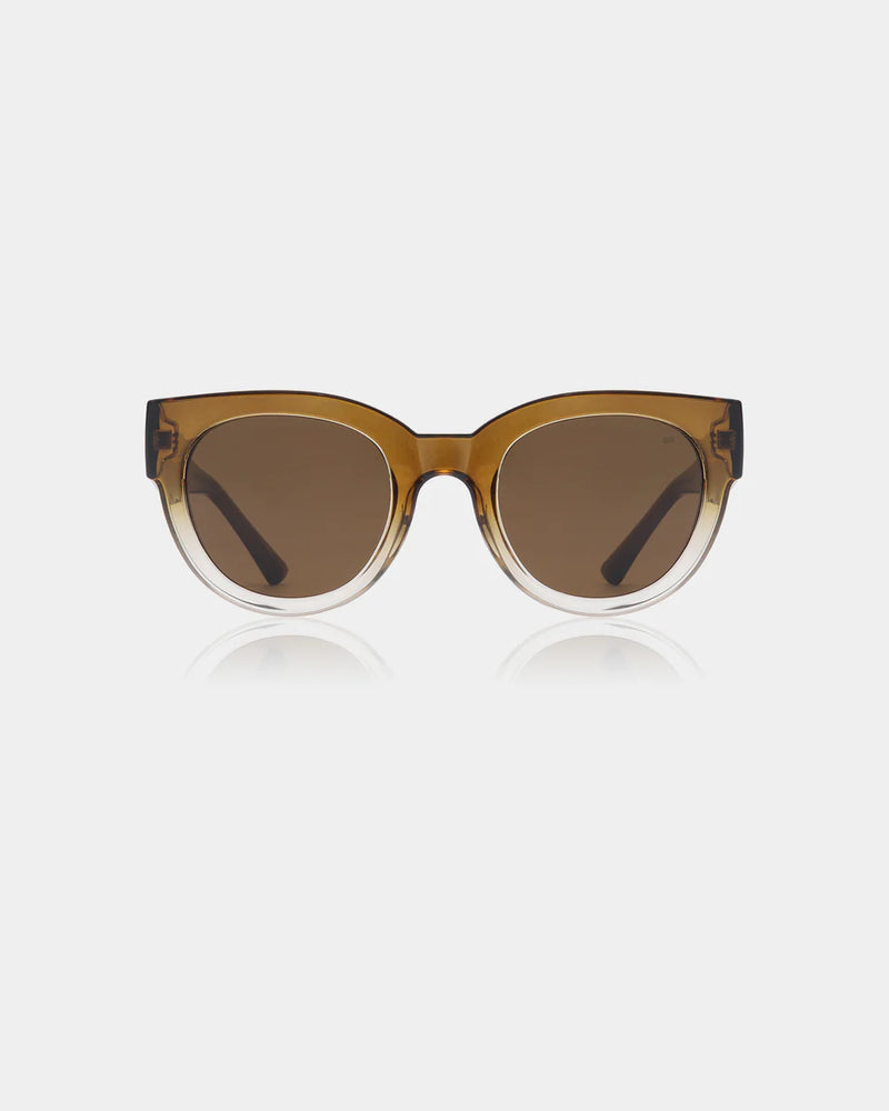 LILLY - Smoked Champagne Sunglasses by A.Kjaerbede