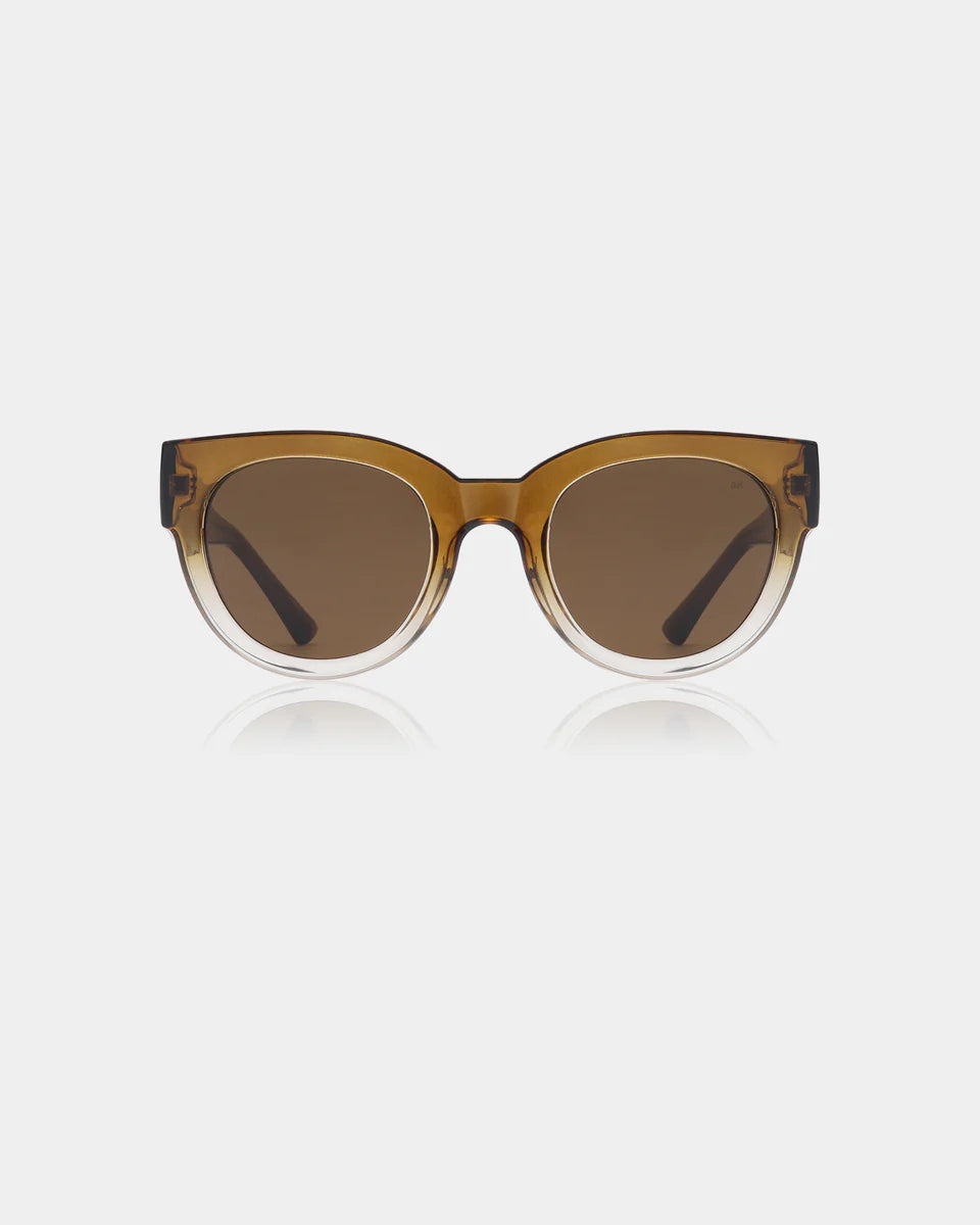 LILLY - Smoked Champagne Sunglasses by A.Kjaerbede