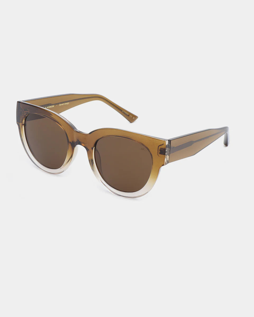 LILLY - Smoked Champagne Sunglasses by A.Kjaerbede