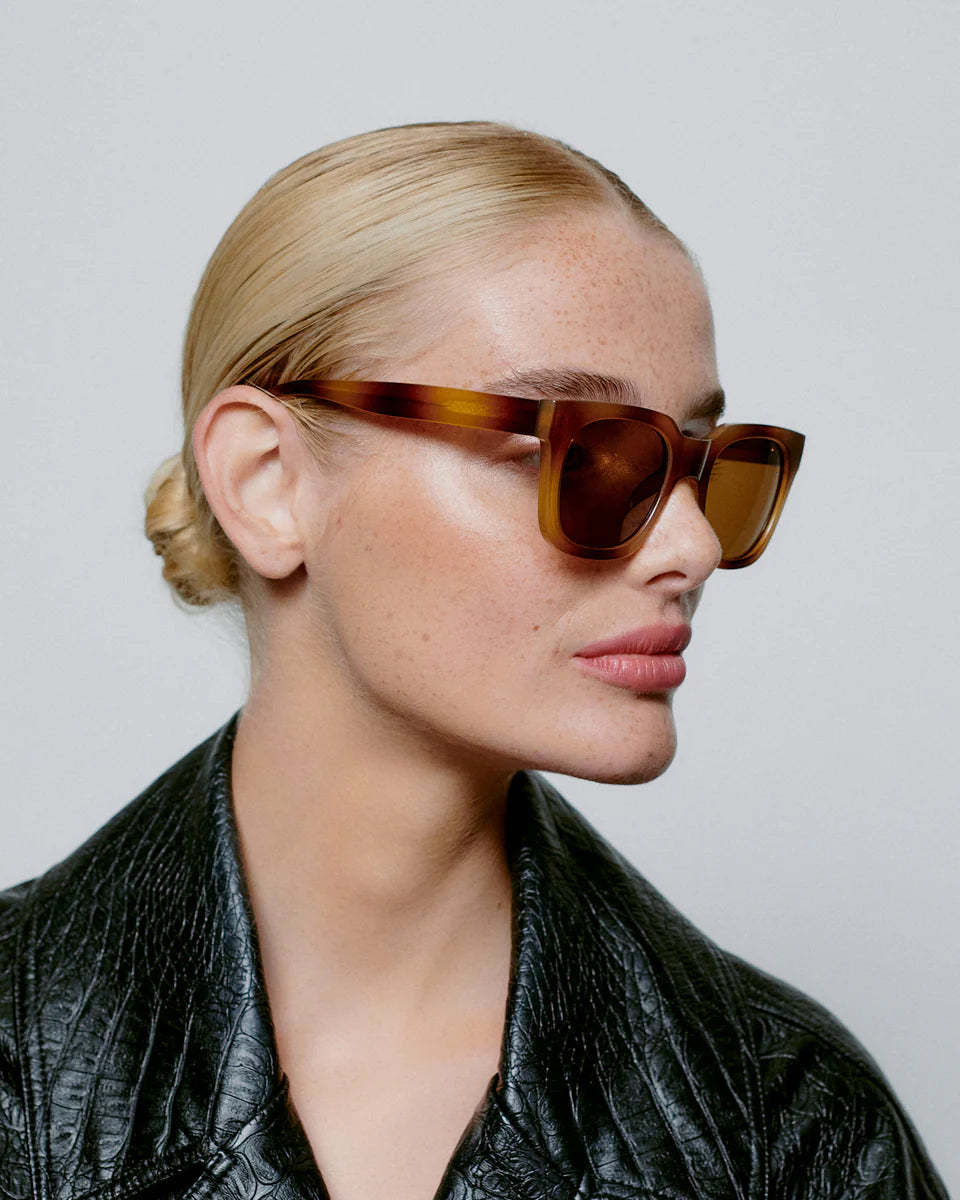 NANCY - Demi Brown Sunglasses by A.Kjaerbede