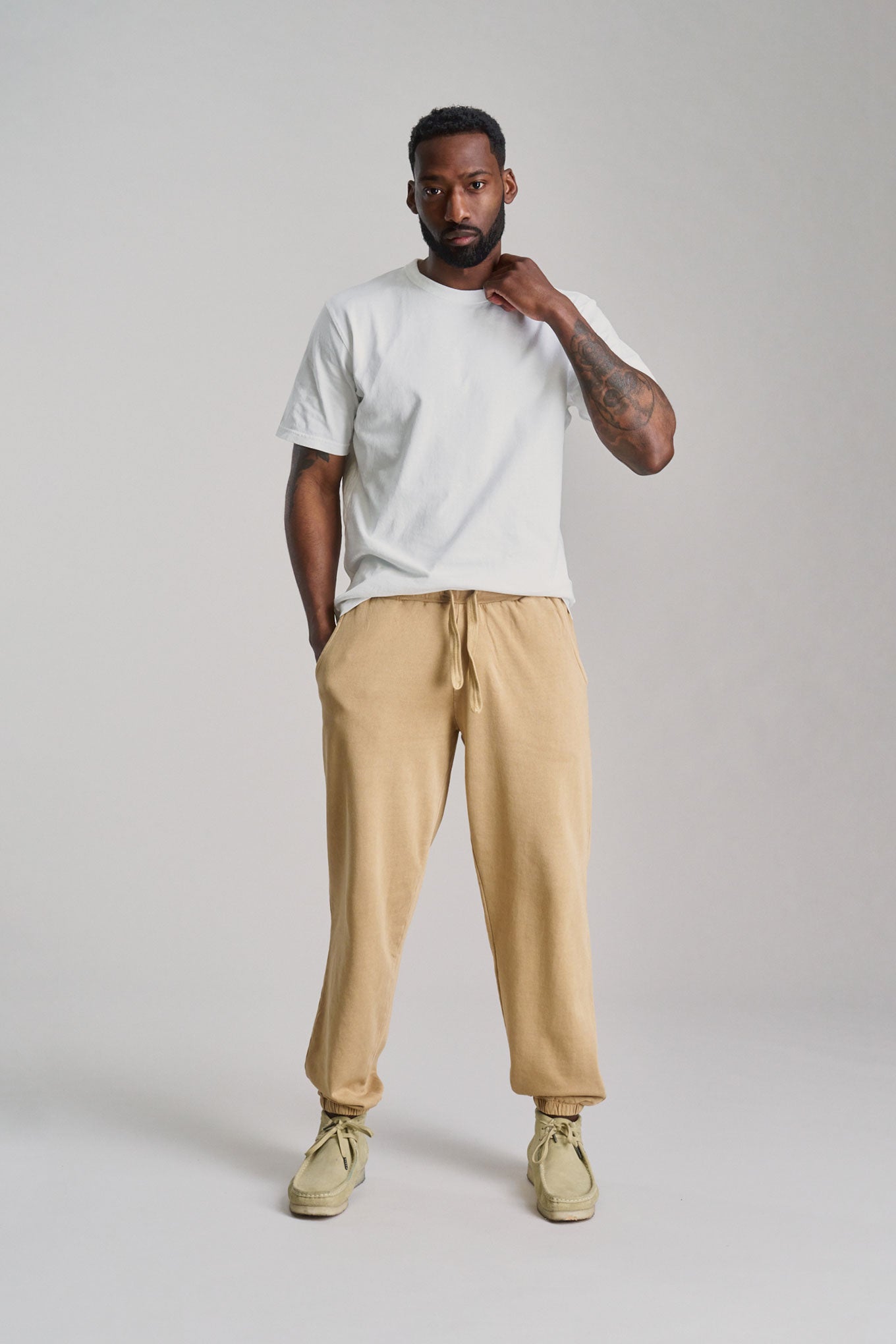 ADAM Organic Cotton Jogger - Croissant