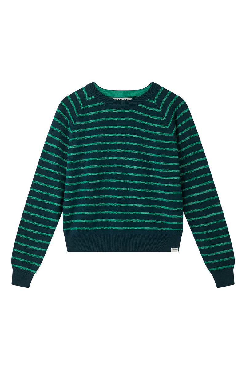 ALMA Organic Cotton Jumper - Teal