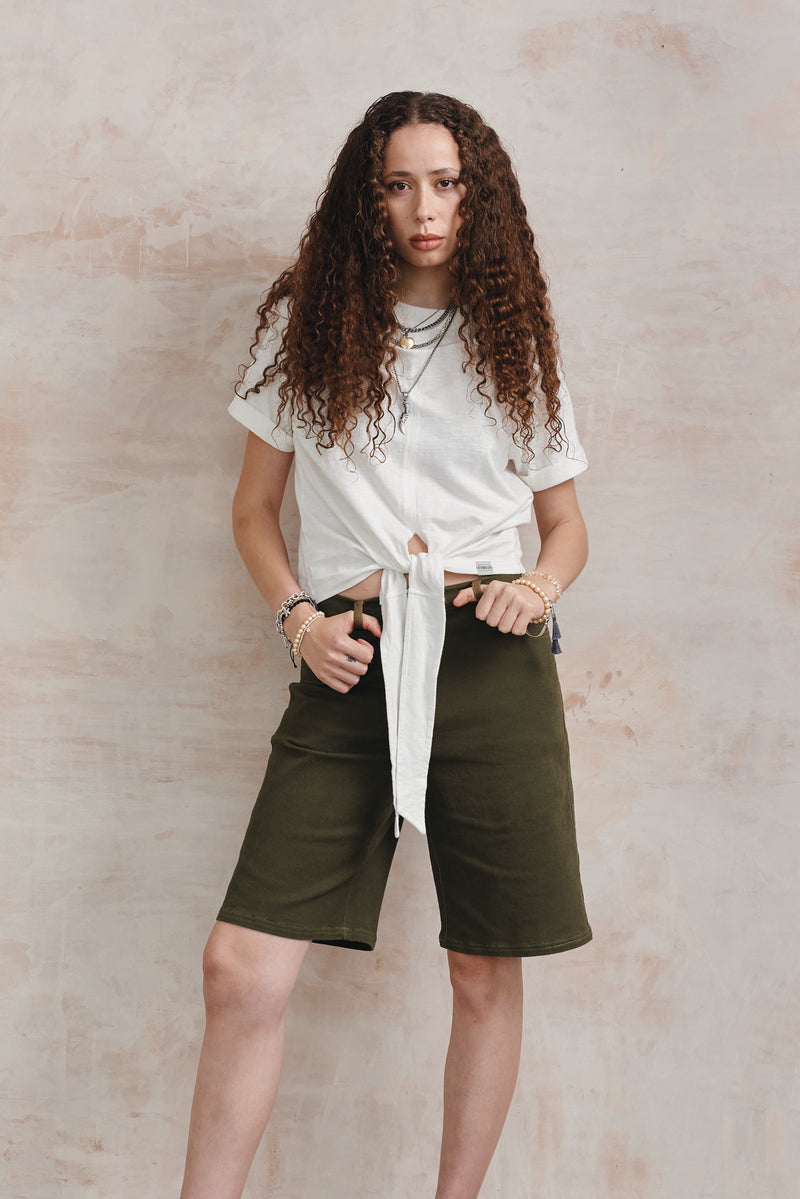 ANISA - Organic Cotton Top Off White