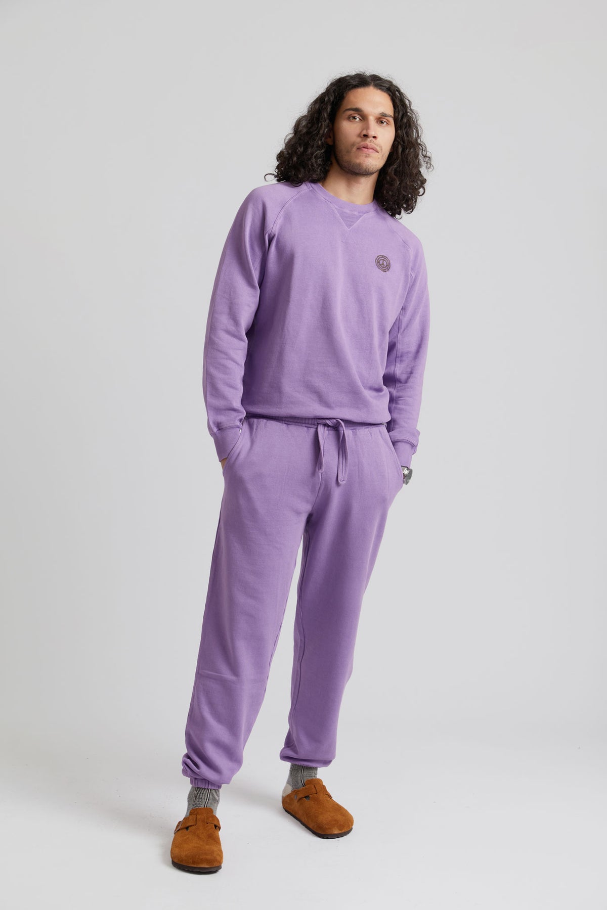 ANTON - Organic Cotton Sweat Lilac