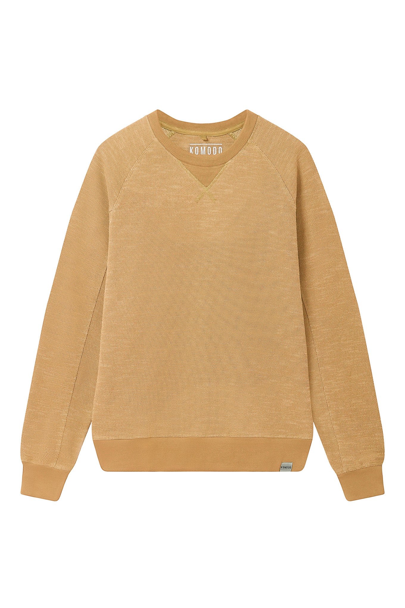 ANTON - Organic cotton sweat - Sand melange