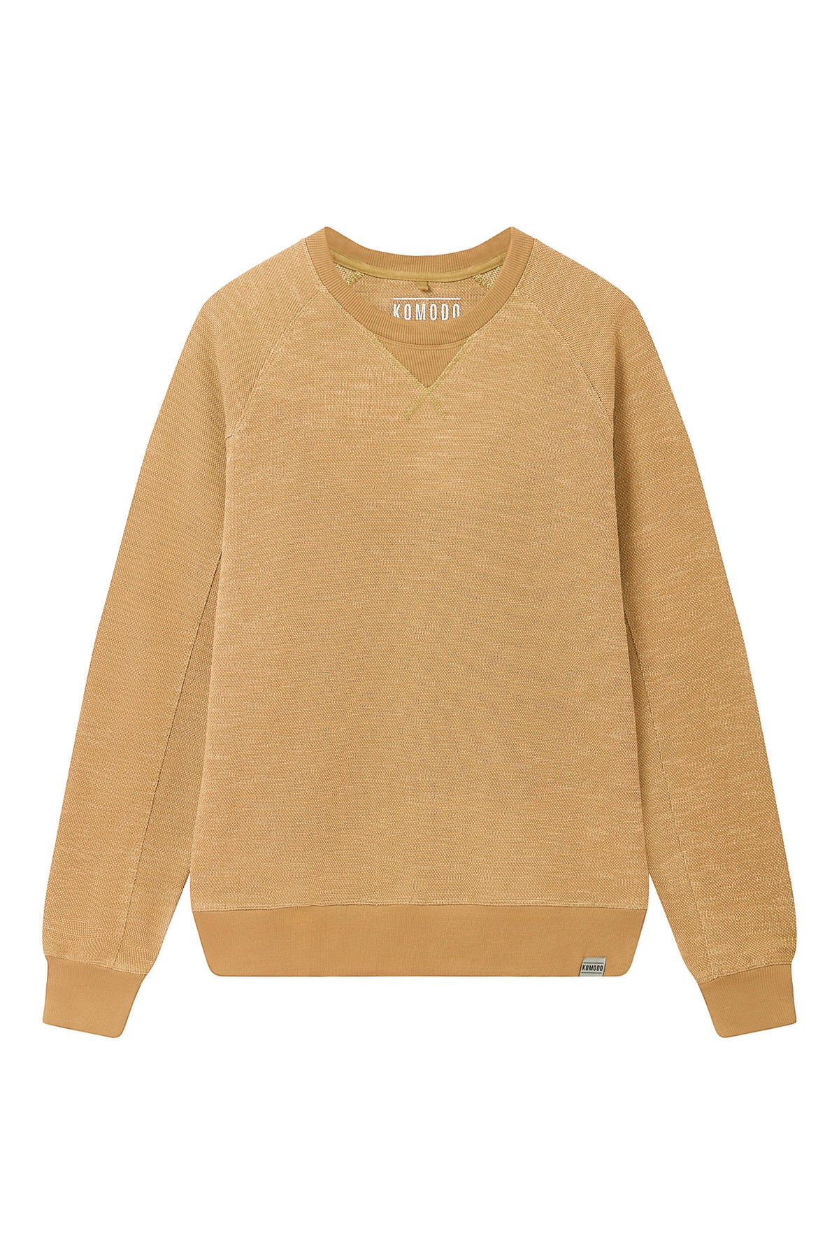 ANTON - Organic cotton sweat - Sand melange