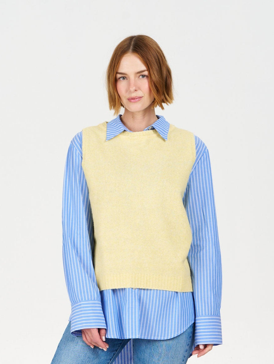 BLAKE Recycled Poly Vest - Yellow