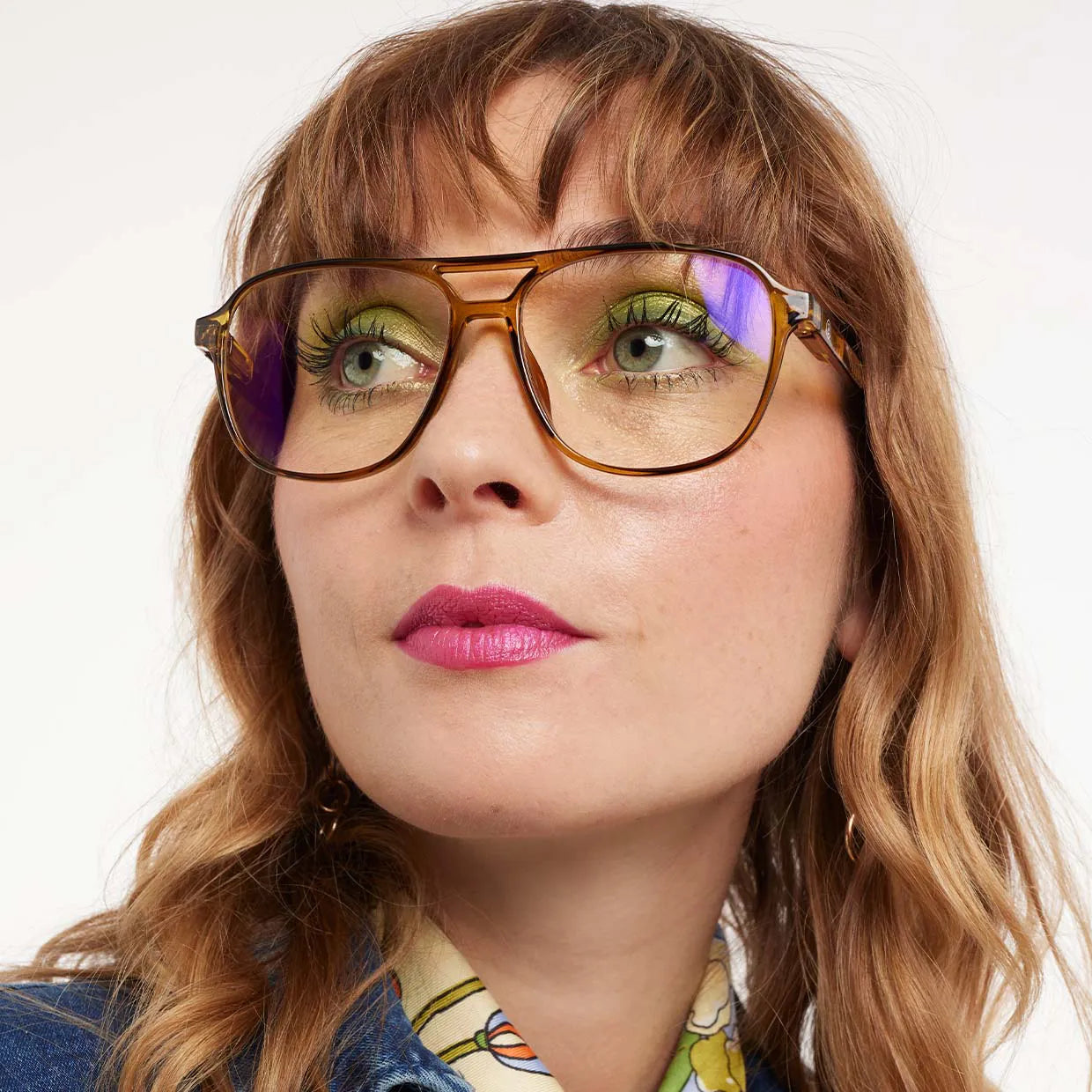 BRAD - blue light glasses by BARNER - Ecru Olive