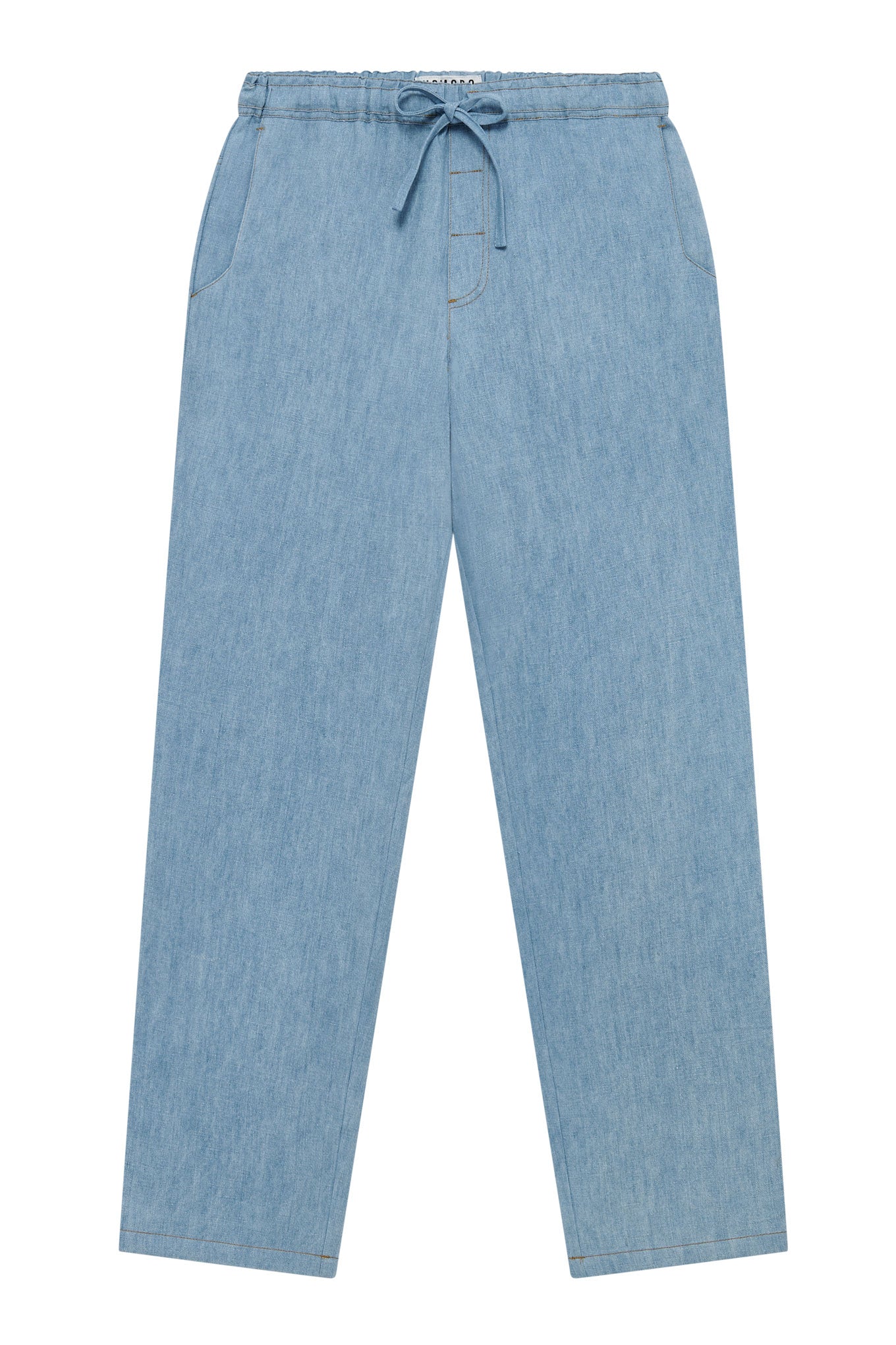 JOSHUA - Linen Trouser Light Wash