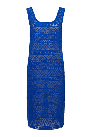 LAGO - Organic Cotton Dress Sapphire Blue