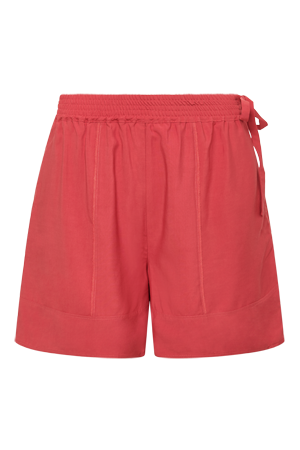 MAYA - Rayon Pink Shorts