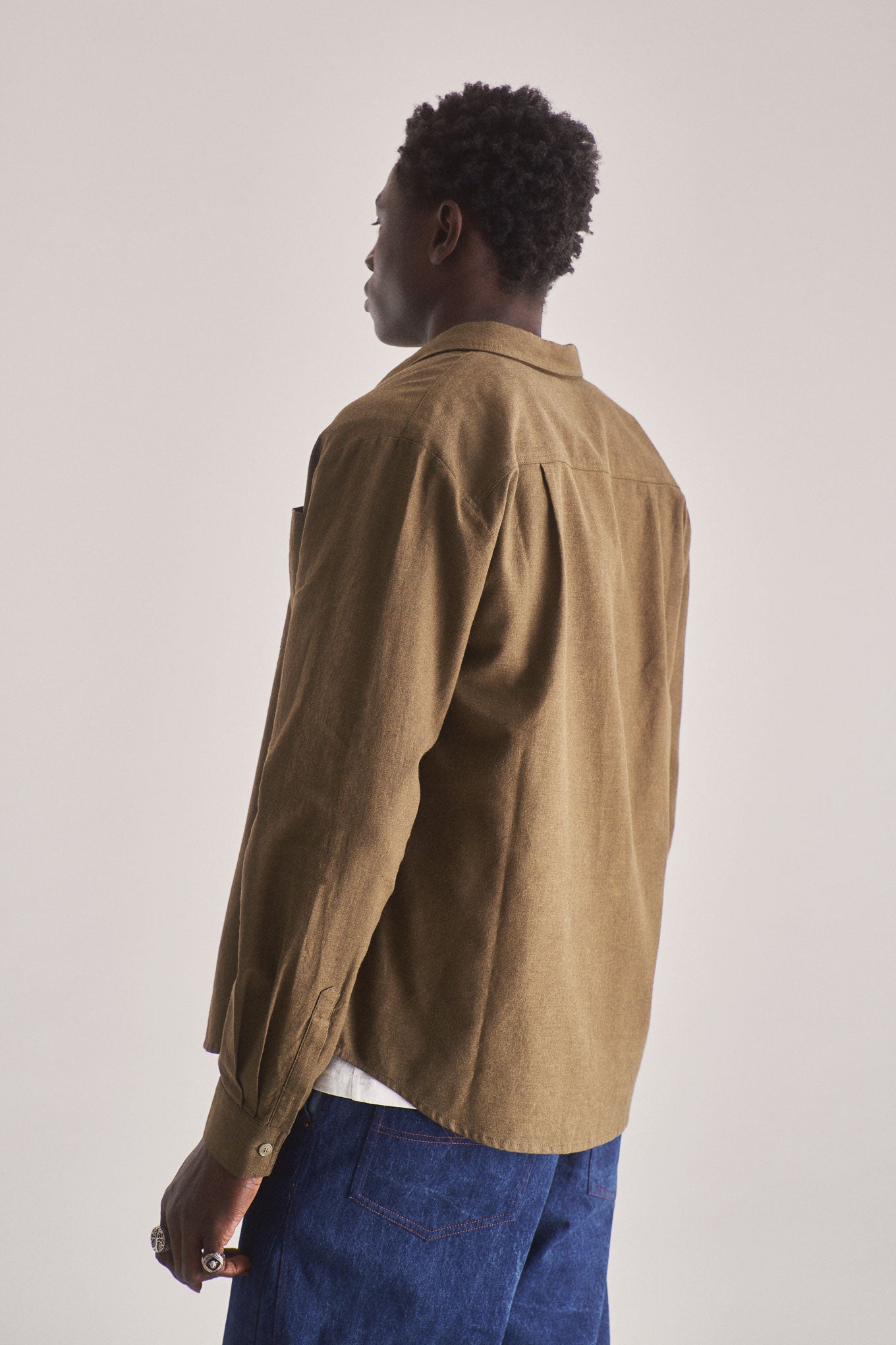 SPECTRE Organic Cotton Shirt - Green