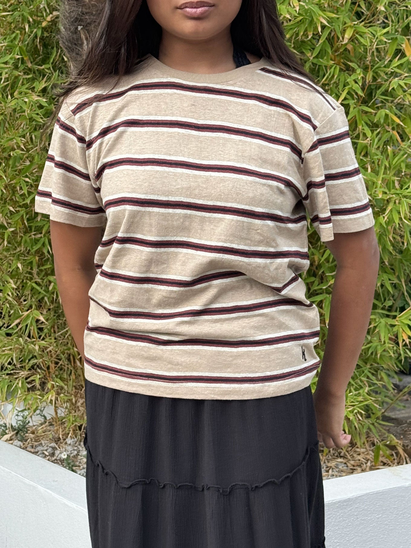 JOANIE - Hemp Cotton Jersey Tee