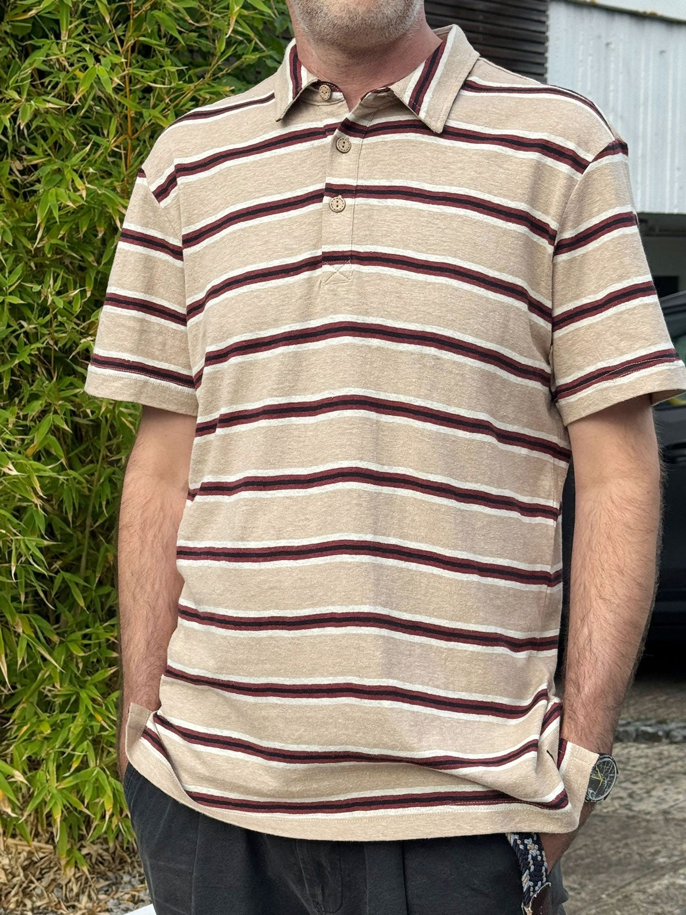 CHOPPER - Hemp Cotton Jersey Polo