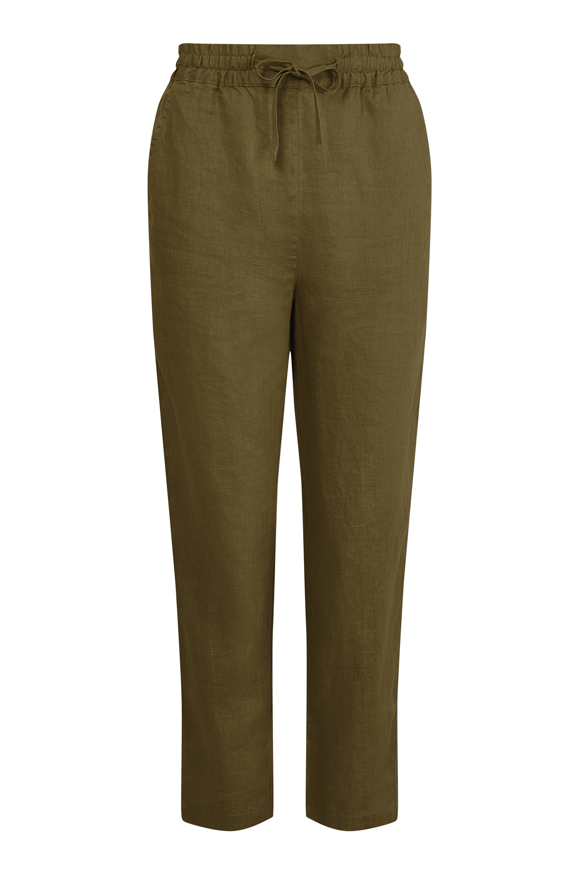 RAMA - Linen Trousers Khaki