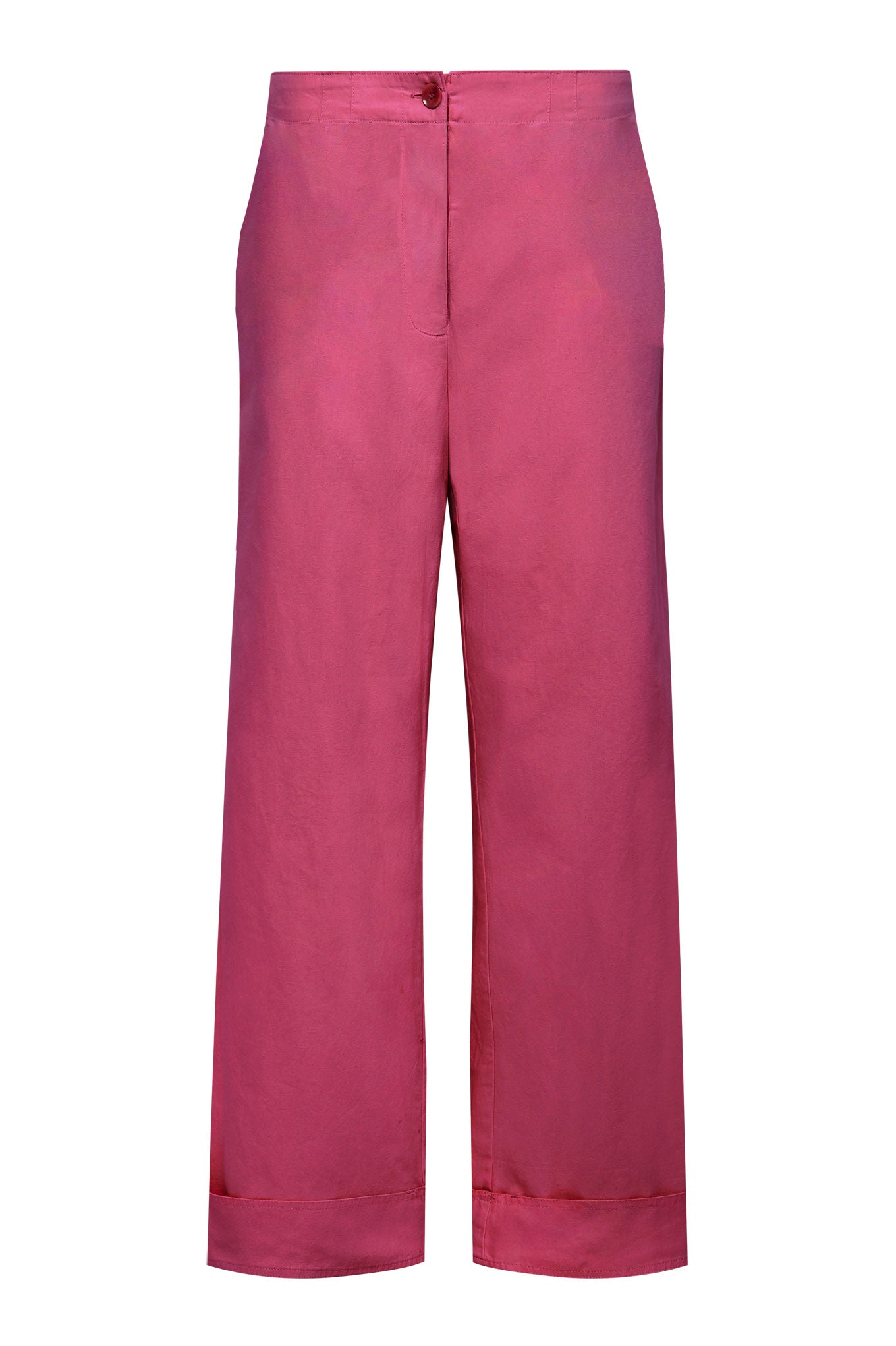 TANSY - Organic Cotton Trousers Pink