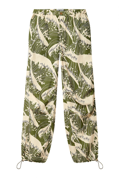 SAFARI - Mens Organic Cotton Trouser - Wave Print