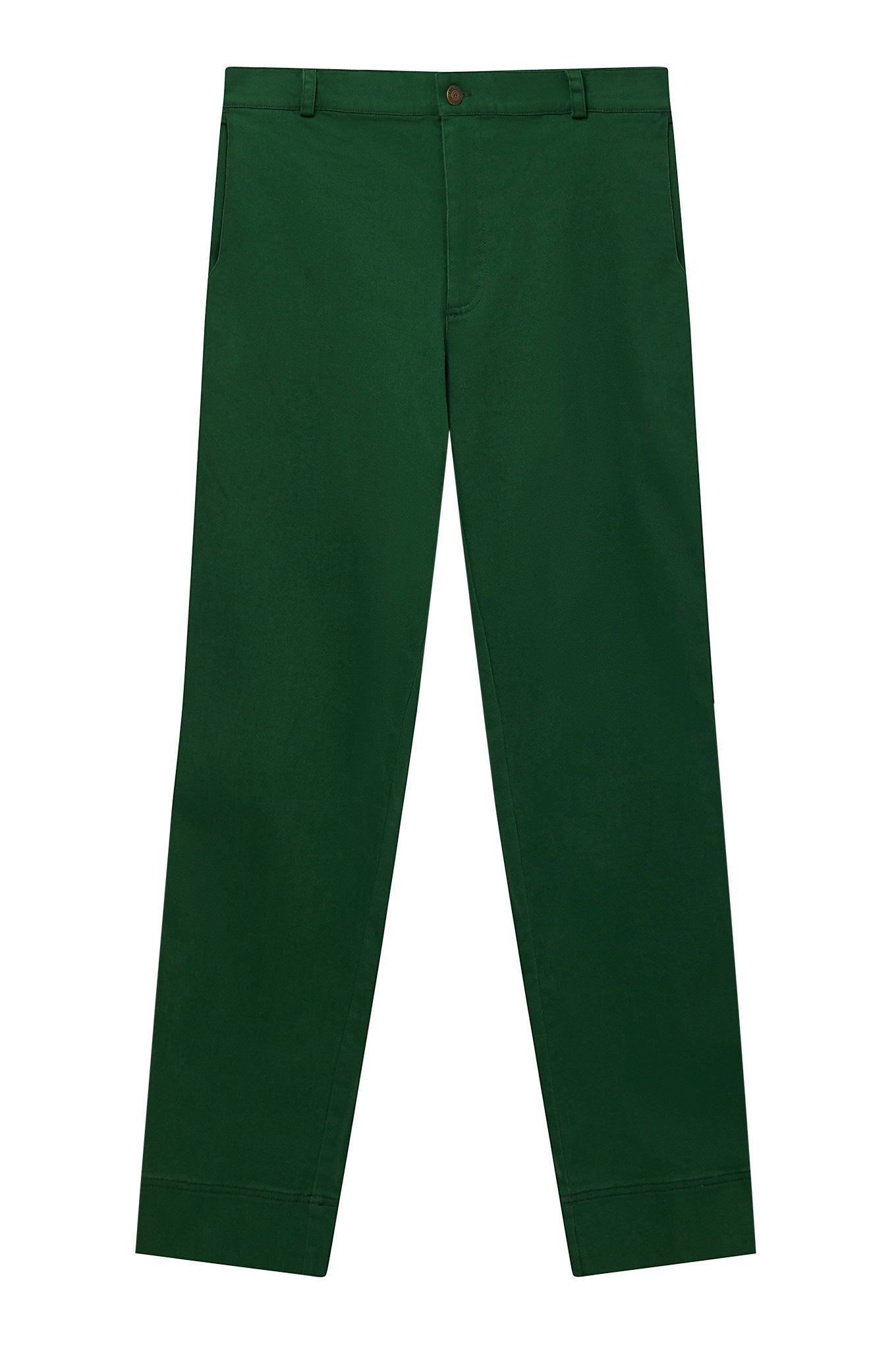 SOL - Organic Cotton Trouser Forest Green