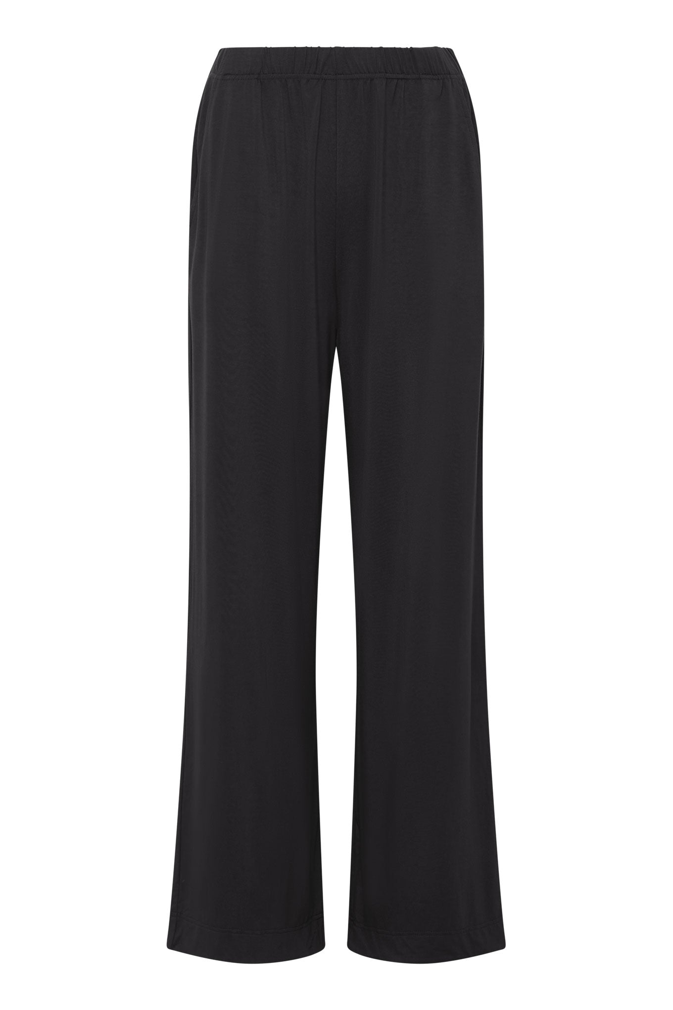 BINITA - Modal Jersey Trouser Black