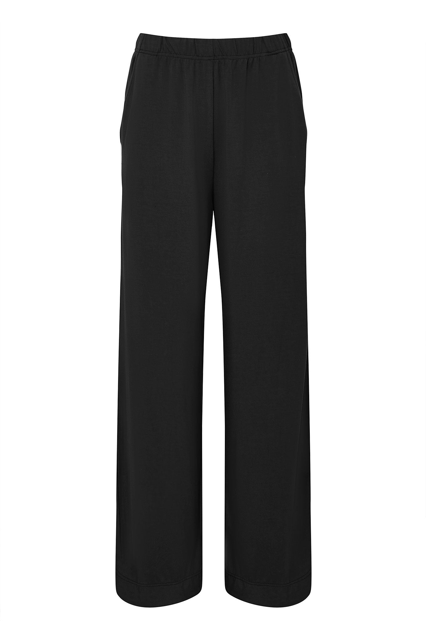 BINITA - Lenzing trousers black