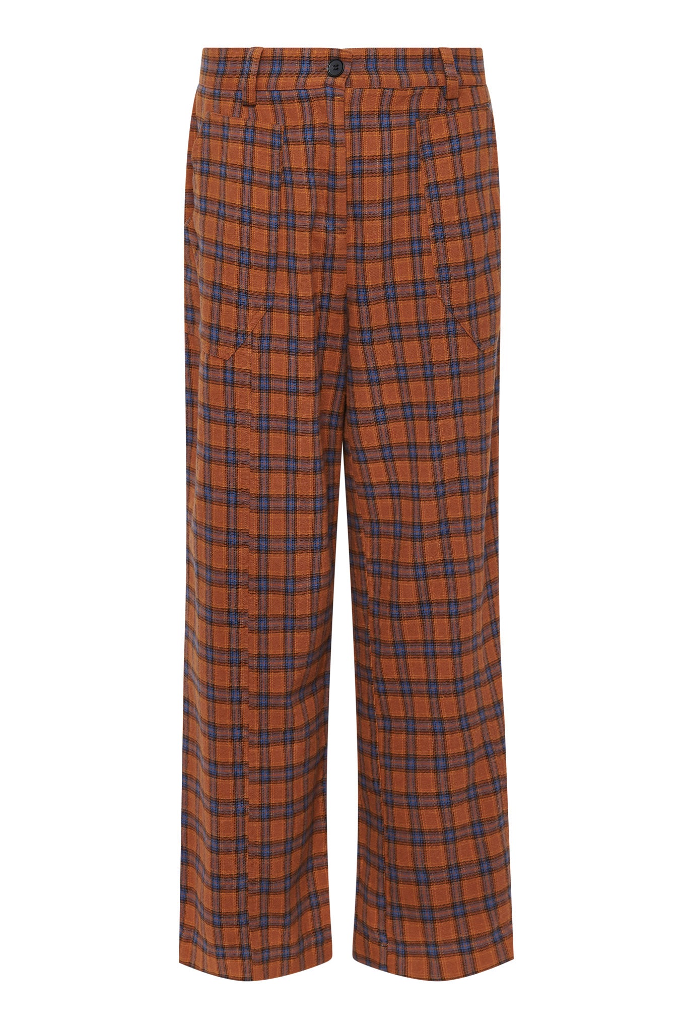 AUTUMN - Organic Cotton Check Flannel Trouser