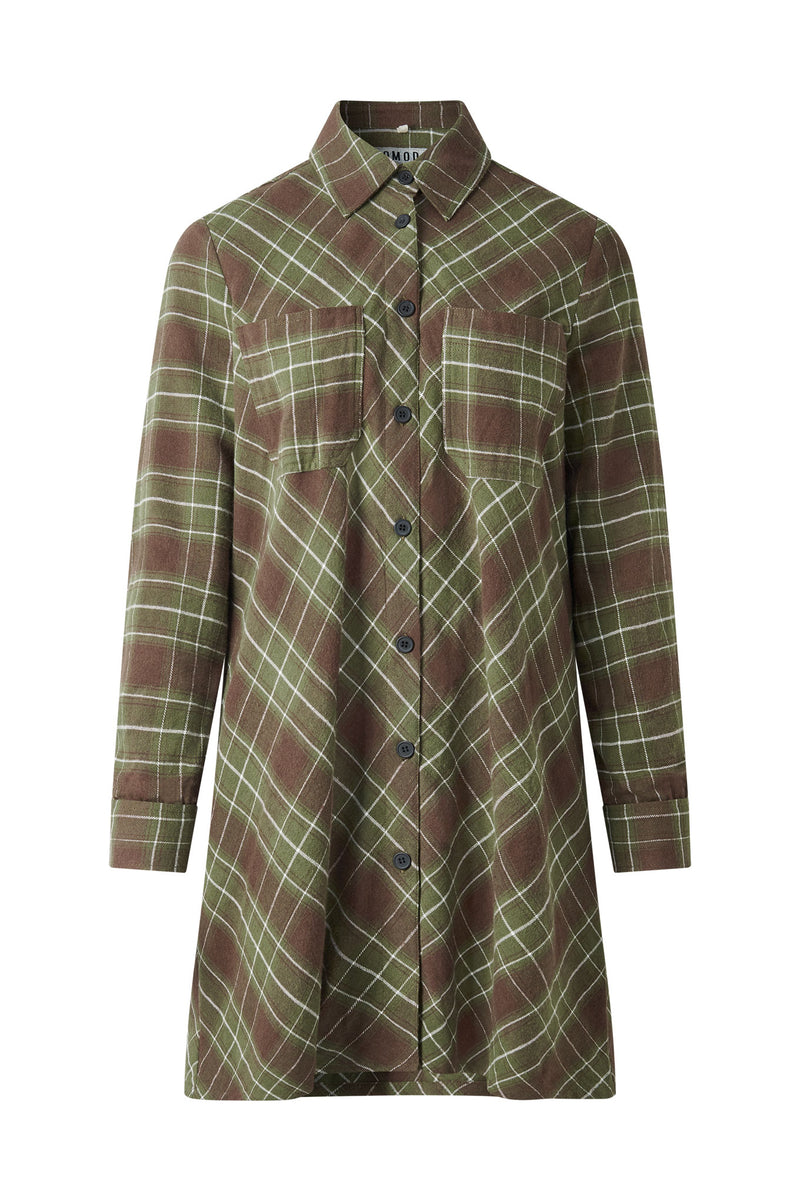 PEARL Organic Cotton Dress - Green