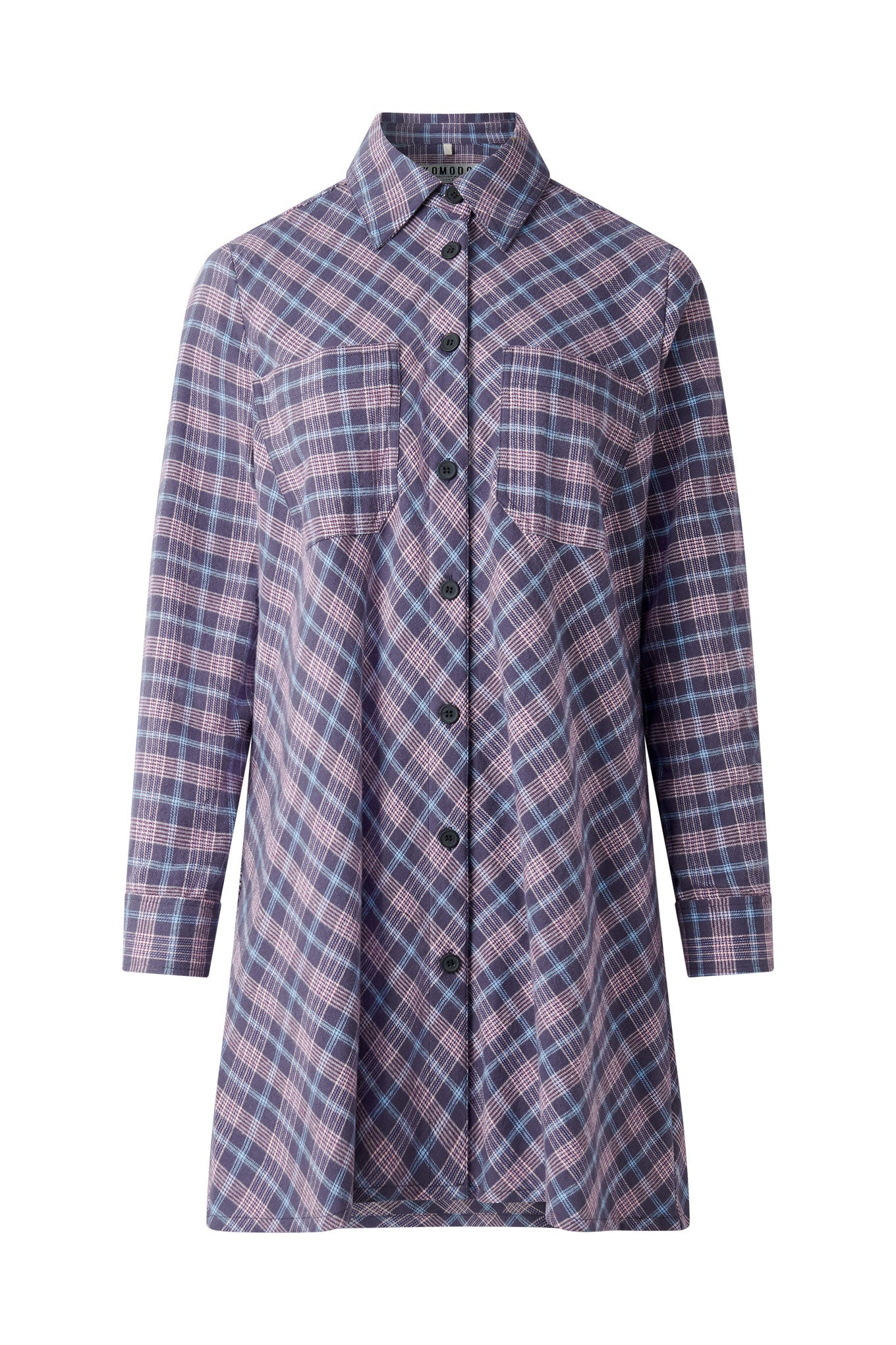 PEARL Organic Cotton Dress - Purple