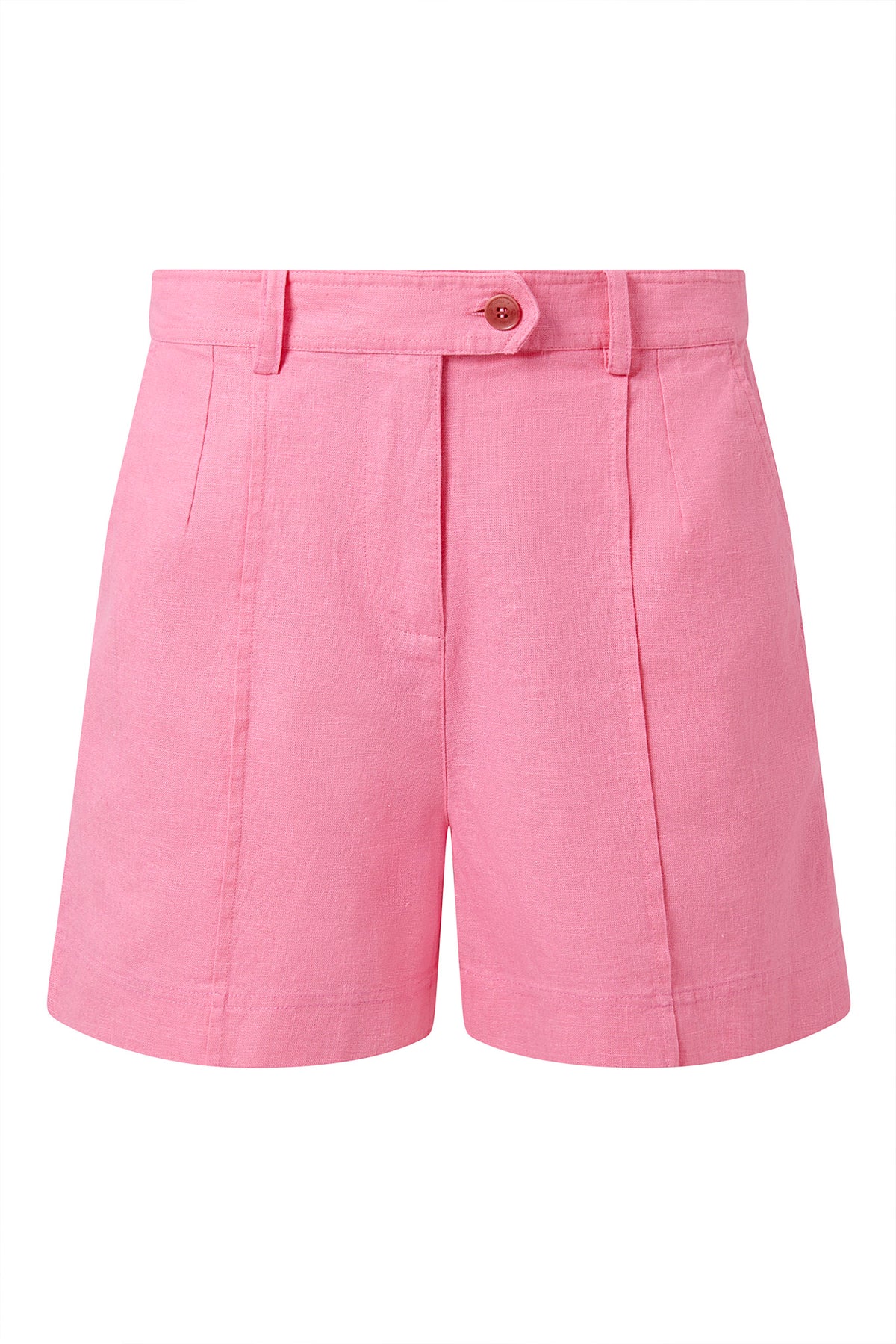 EMMIE - Organic Linen Cotton Shorts - Pink