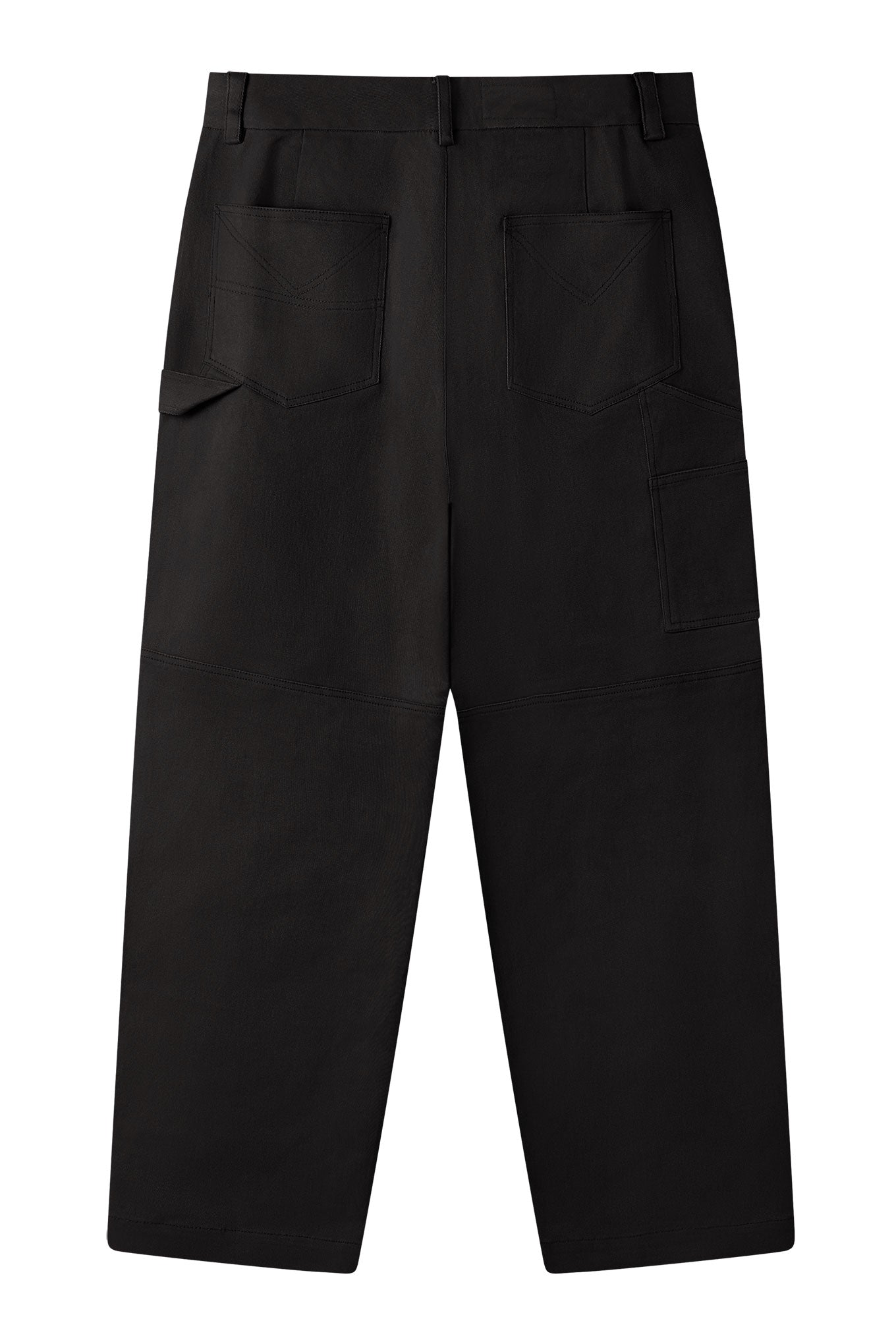THEO Organic Cotton Tencel Trouser - Black