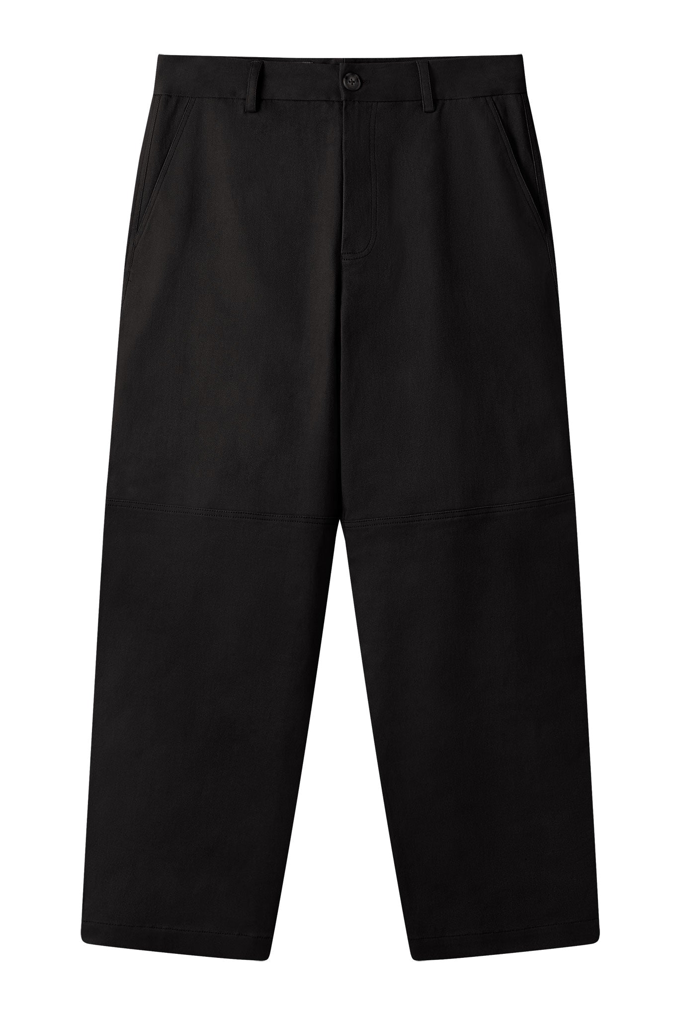 THEO Organic Cotton Tencel Trouser - Black