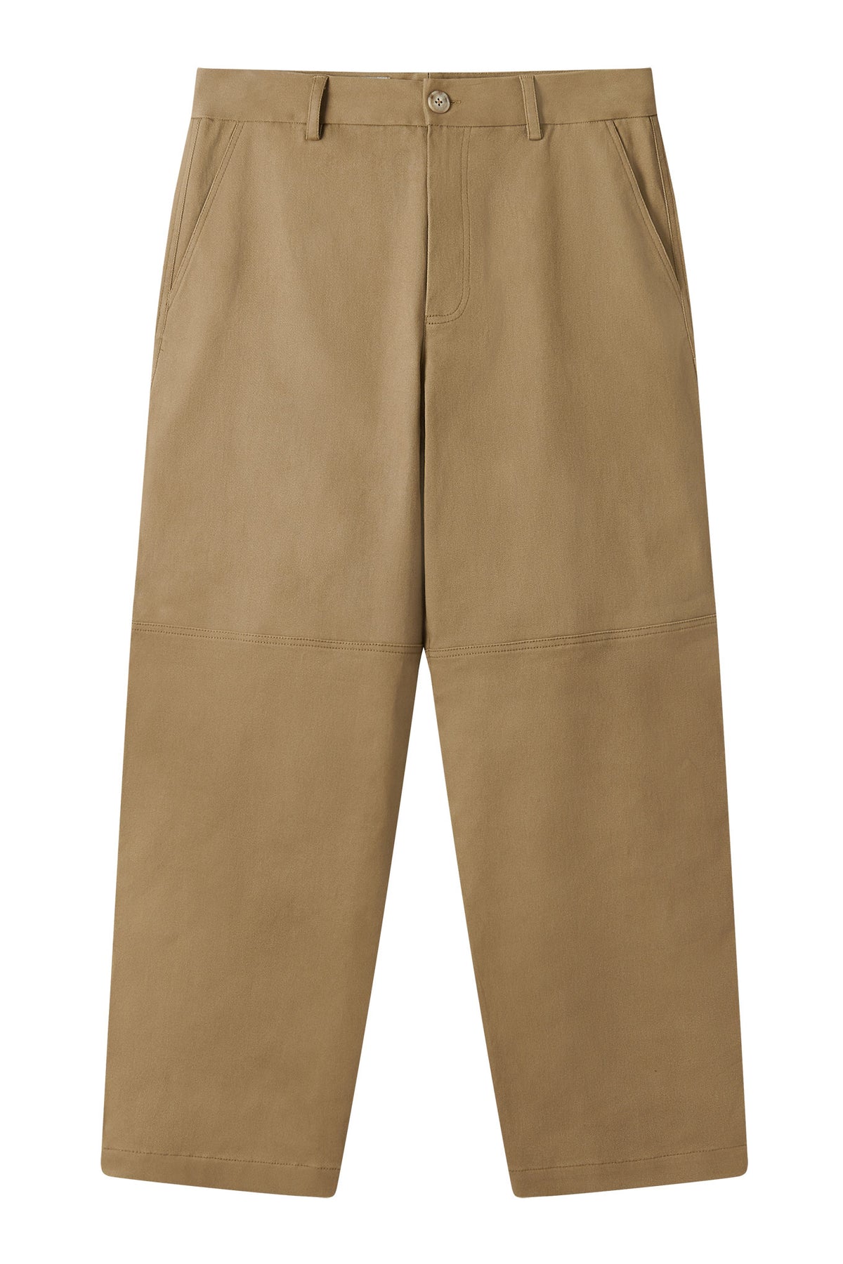 THEO Organic Cotton Tencel Trouser - Olive
