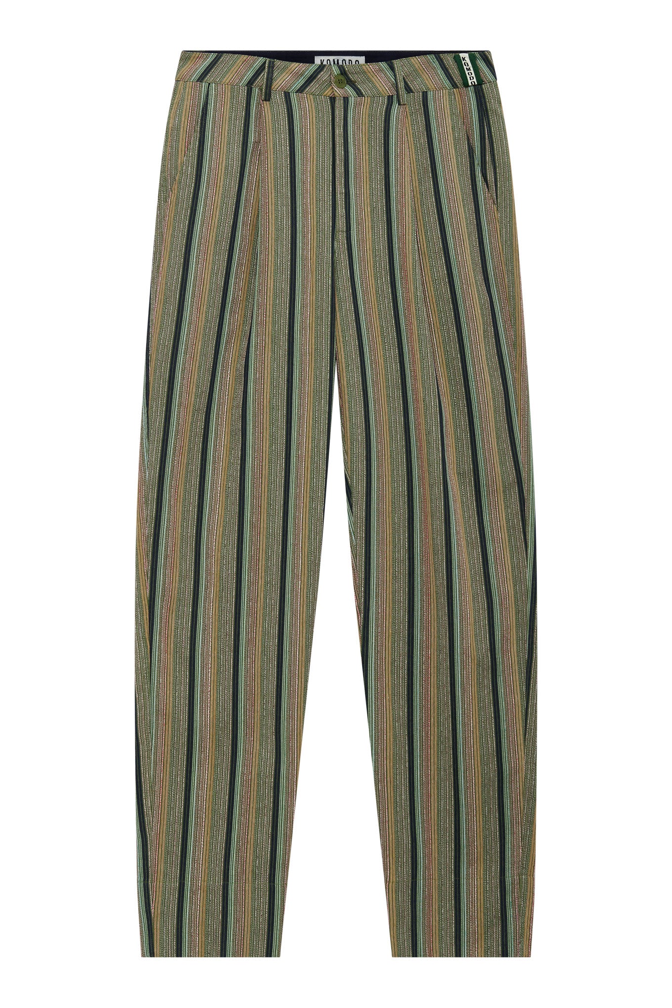 BOWIE - Organic Cotton Trouser Green