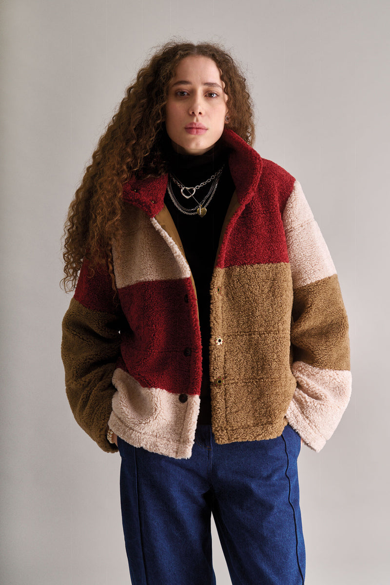 ISOBEL Recycled PET Jacket - Patchwork