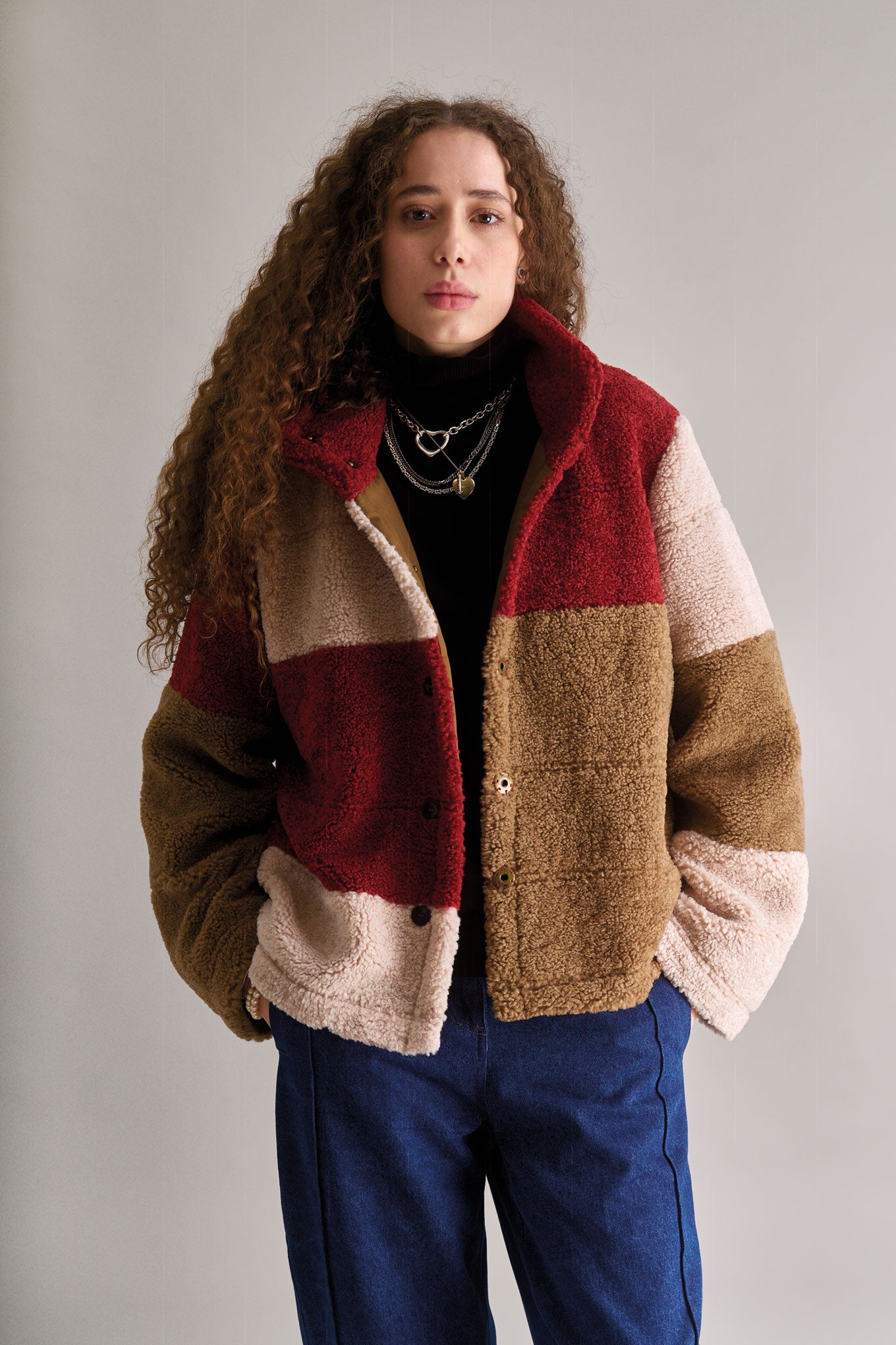 ISOBEL Recycled PET Jacket - Patchwork